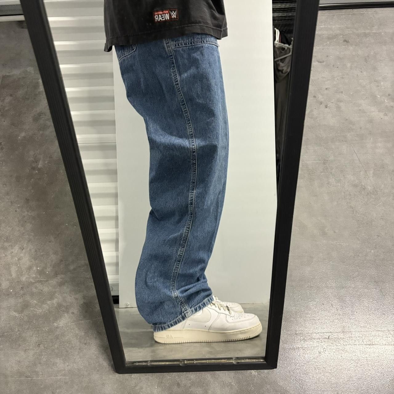 Vintage Crazy Vintage Y2K/2000s Baggy Medium Blue Wash Denim Jeans! Size US 32 / EU 48 - 2 Thumbnail