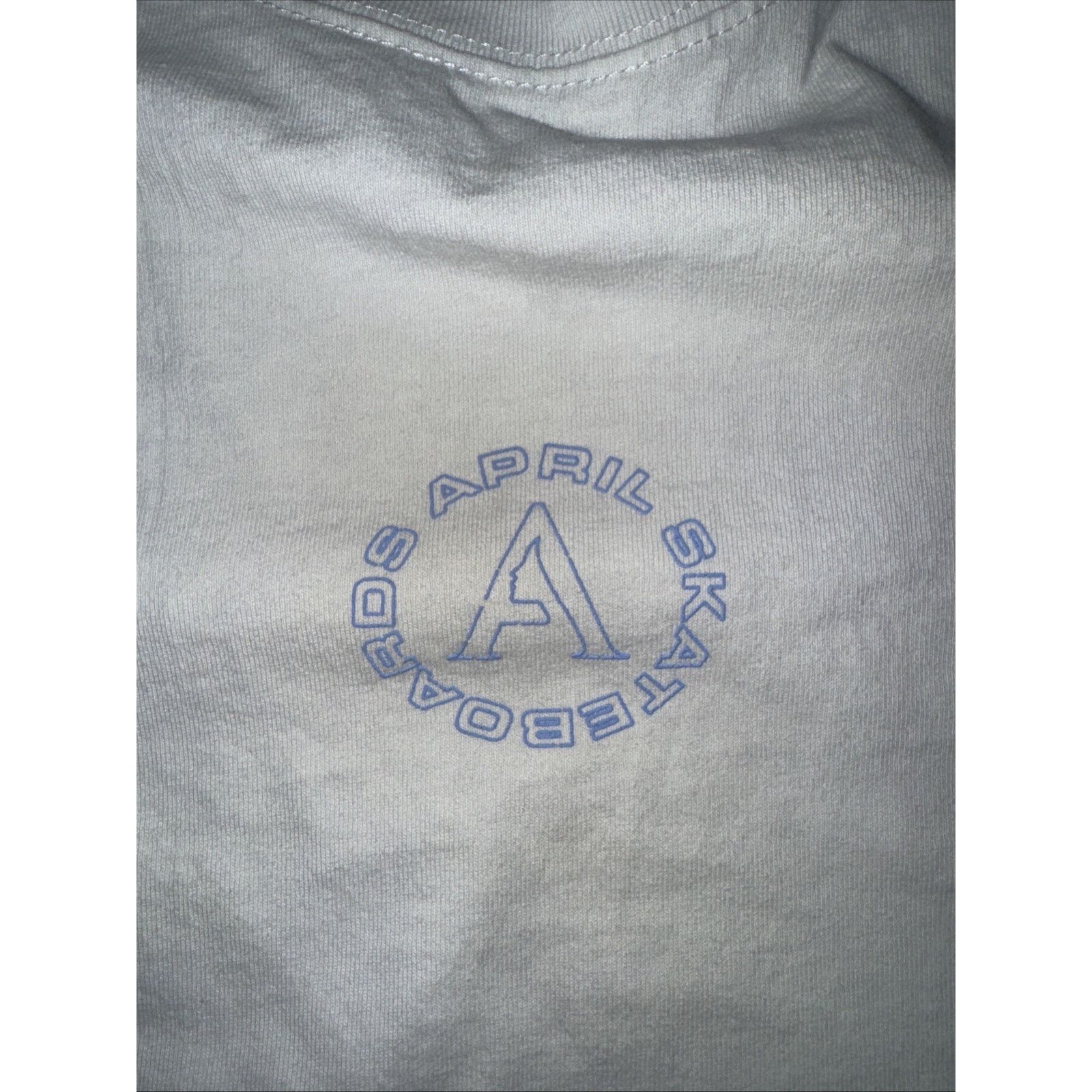 Vintage April Skateboards Graphic T-Shirt White Men’s Small 20x25 Size US S / EU 44-46 / 1 - 6 Thumbnail