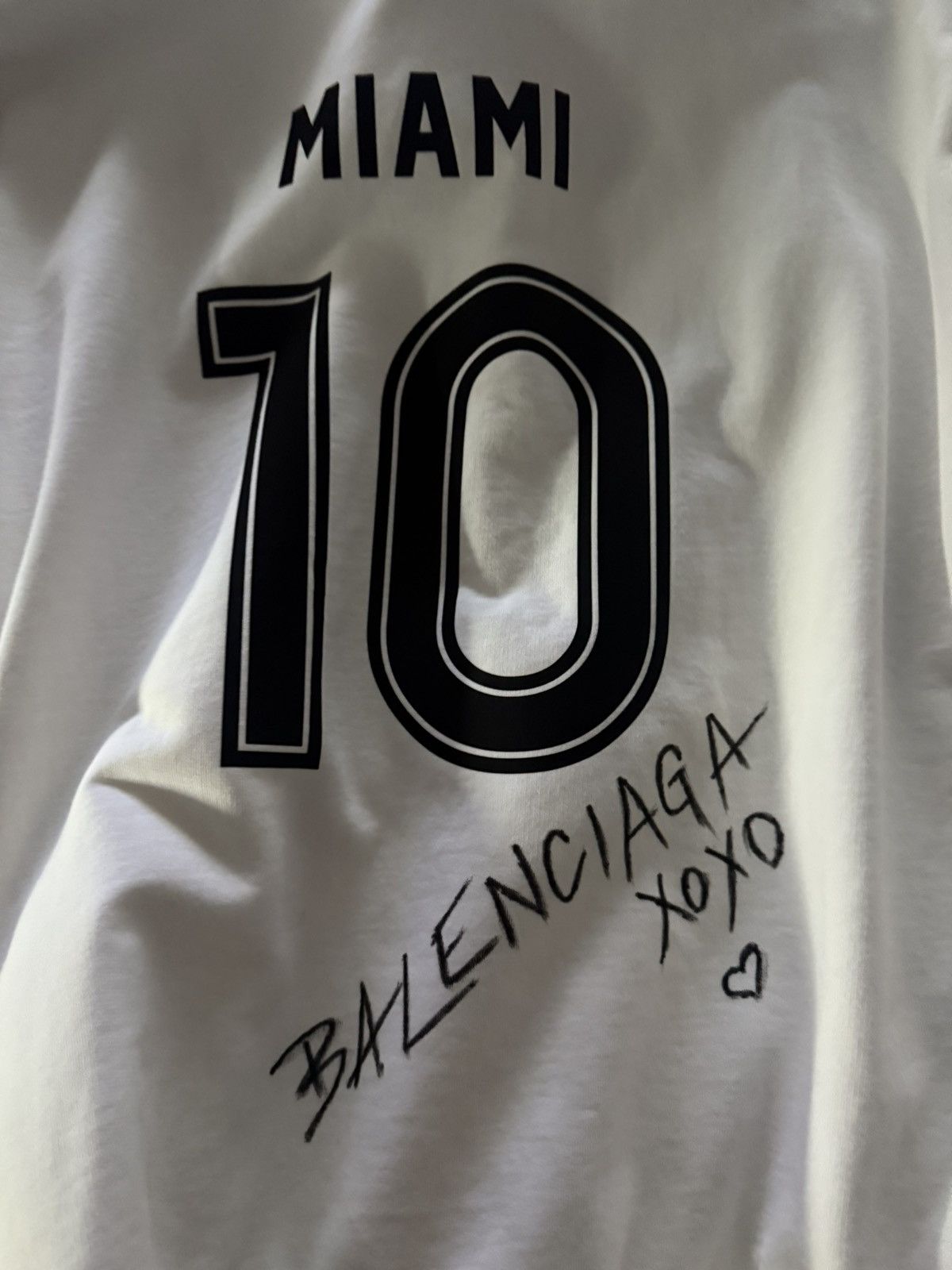 Balenciaga Balenciaga soccer capsule Miami hoodie Size US L / EU 52-54 / 3 - 3 Thumbnail