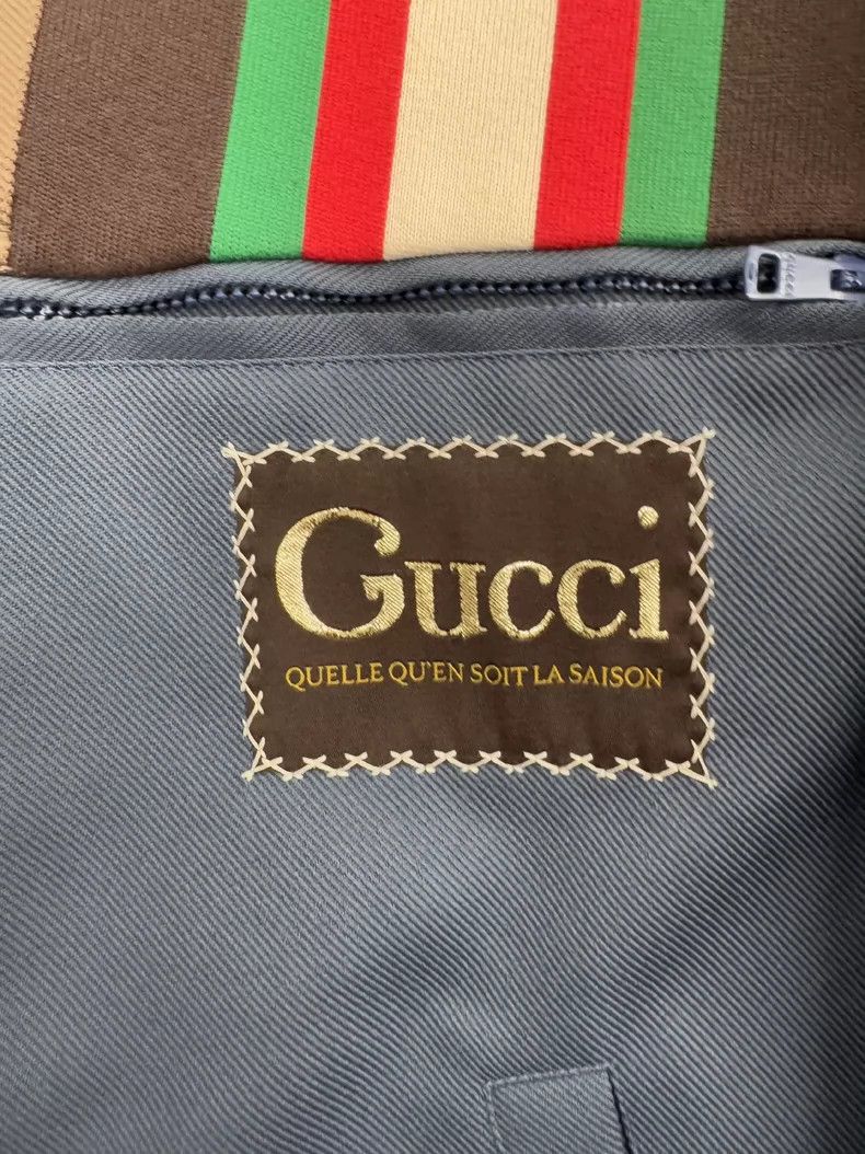 Gucci Gucci Logo striped jacket 2503-Nextarrow Size US S / EU 44-46 / 1 - 5 Thumbnail