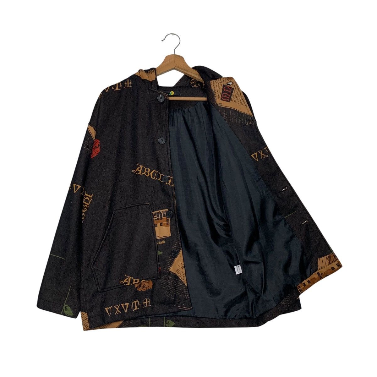 Japanese Brand Graphics Printed Hoodie Jacket Japanese Fashion #2462-C110 Size US M / EU 48-50 / 2 - 9 Thumbnail