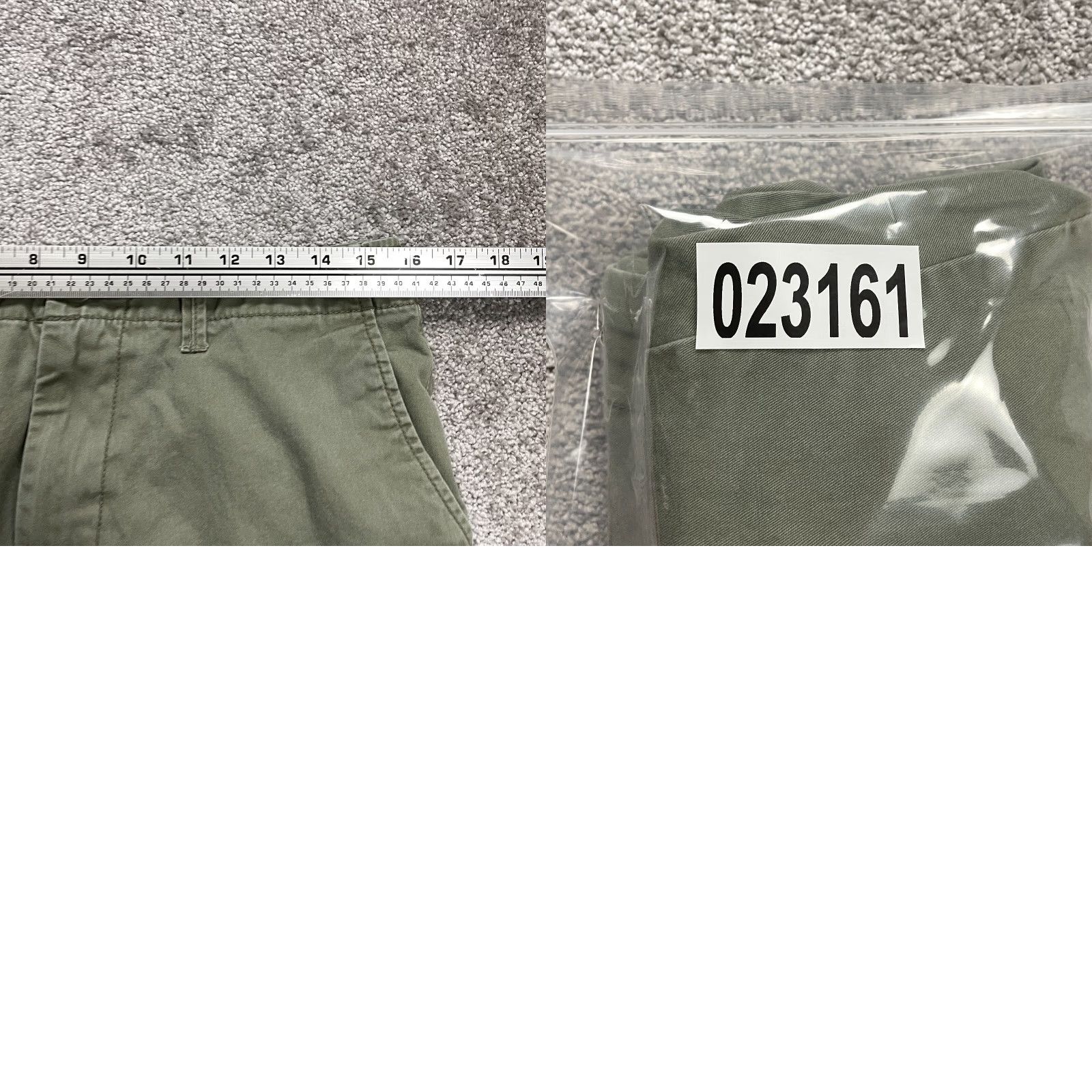 Old Navy NAVY Old Navy Chino Pants Mens 32x29 Army Green Straight Leg Flat Front Pocket Casual Size US 32 / EU 48 - 9 Thumbnail