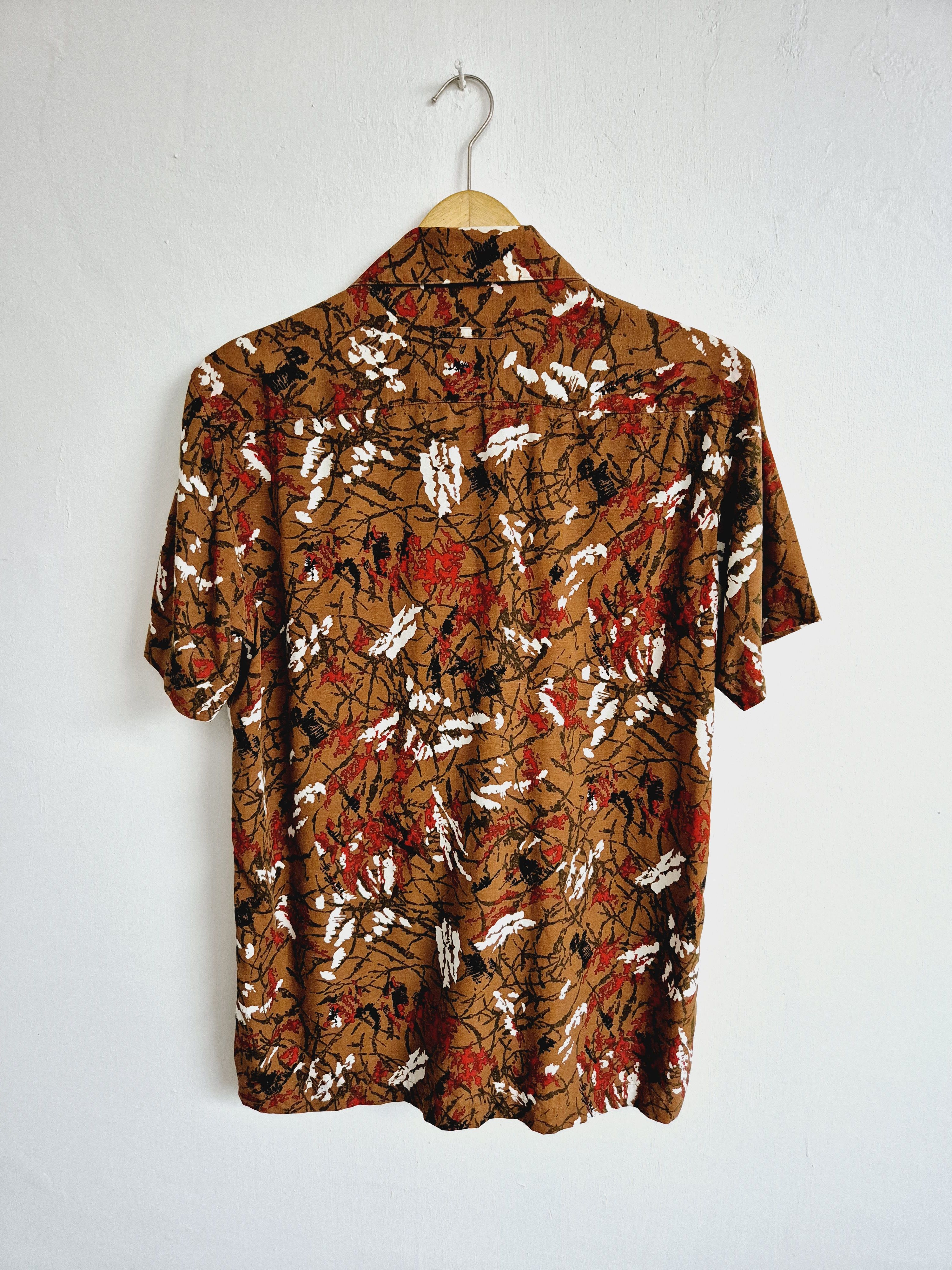 Jean Paul Gaultier Jean Paul Gaultier Print Collar Hawaiian Shirt Size US S / EU 44-46 / 1 - 3 Thumbnail