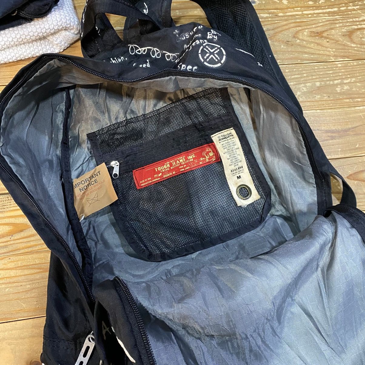 Vintage 🔥Authentic Tough Jeansmith Army Style Backpack Size ONE SIZE - 11 Thumbnail