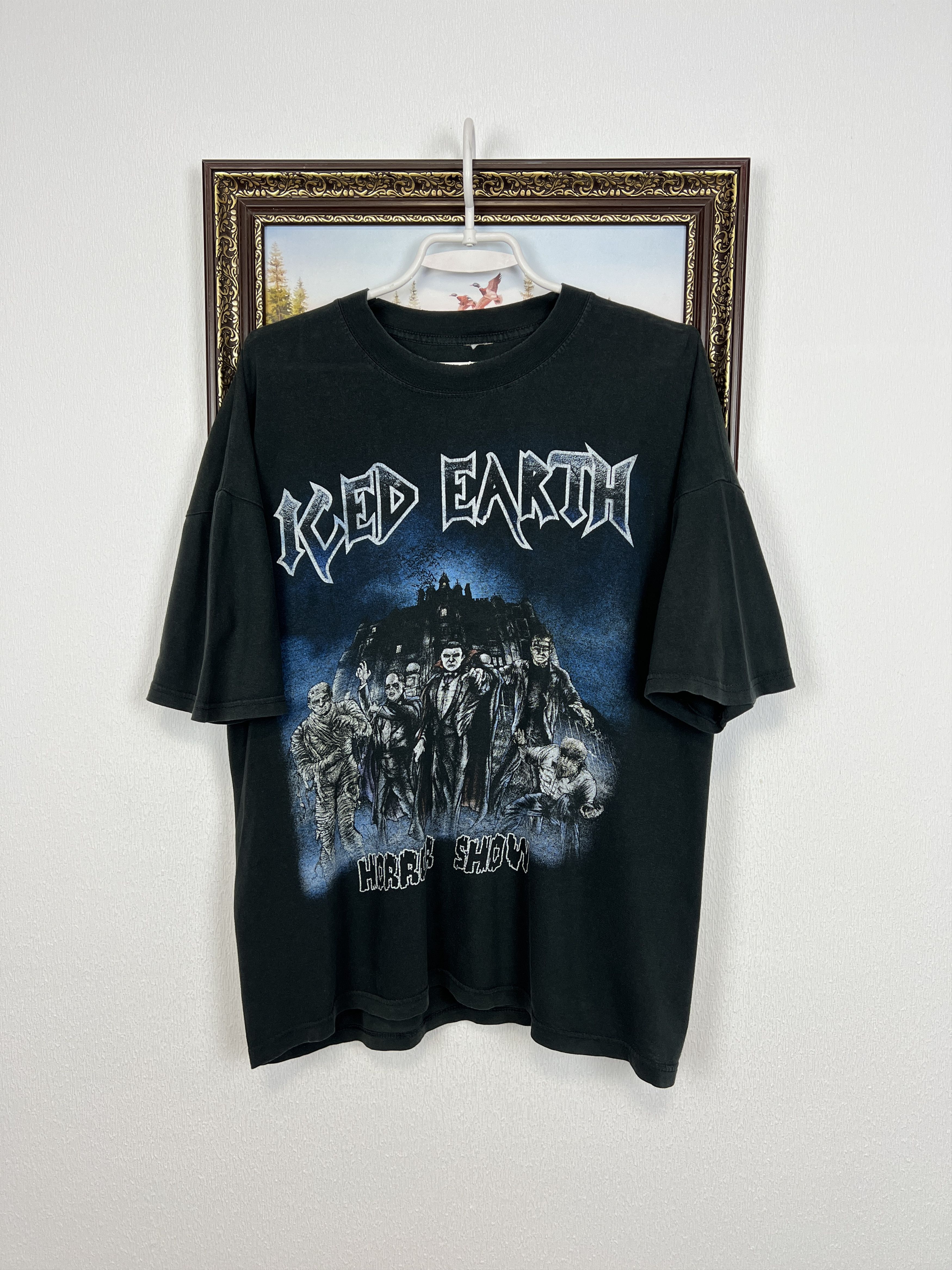 Vintage Vintage ICED EARTH Horror Show Shirt Band Tee Hype Size US M / EU 48-50 / 2 - 1 Thumbnail