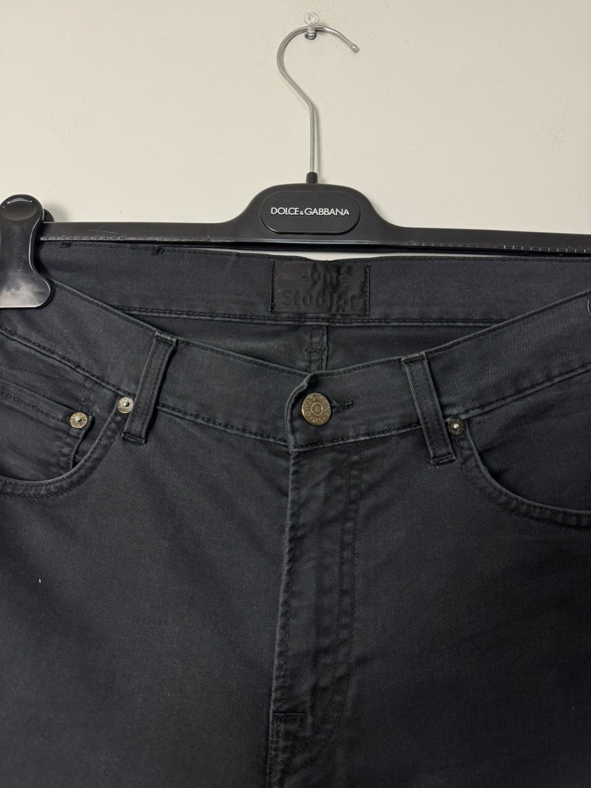 Acne Studios Acne Studios Ace Ups black Jeans 32/34 luxury vintage Size US 33 - 3 Thumbnail