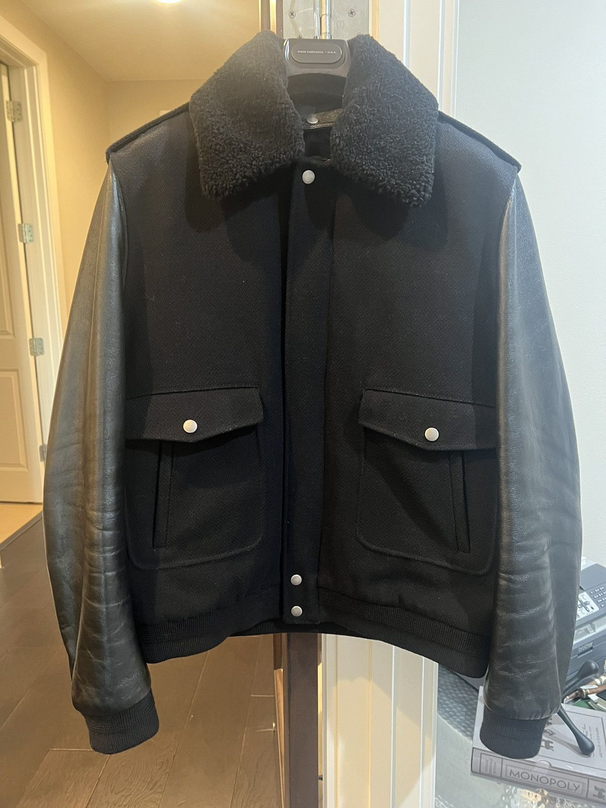 Saint Laurent Paris 19fw Saint Lauren Bomber Size US L / EU 52-54 / 3 - 1 Thumbnail