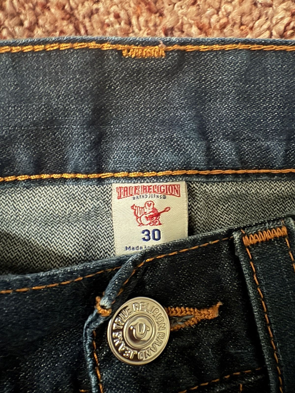 True Religion × Vintage Dead stock 2003 true religion jeans Size US 30 / EU 46 - 4 Thumbnail