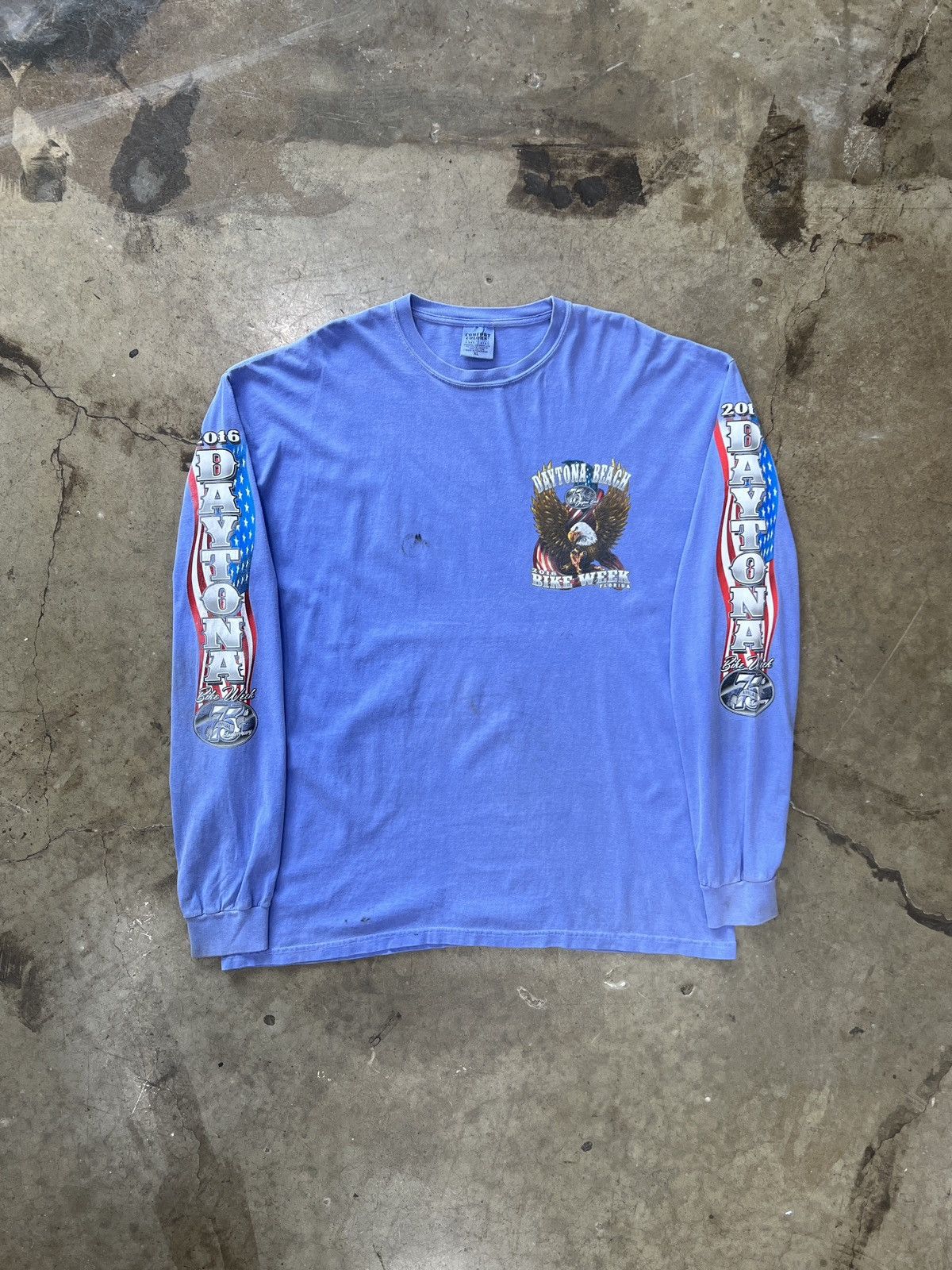 Harley Davidson Daytona Bike Week Eagle Motorcycle American Long Sleeve XL Size US XL / EU 56 / 4 - 5 Thumbnail