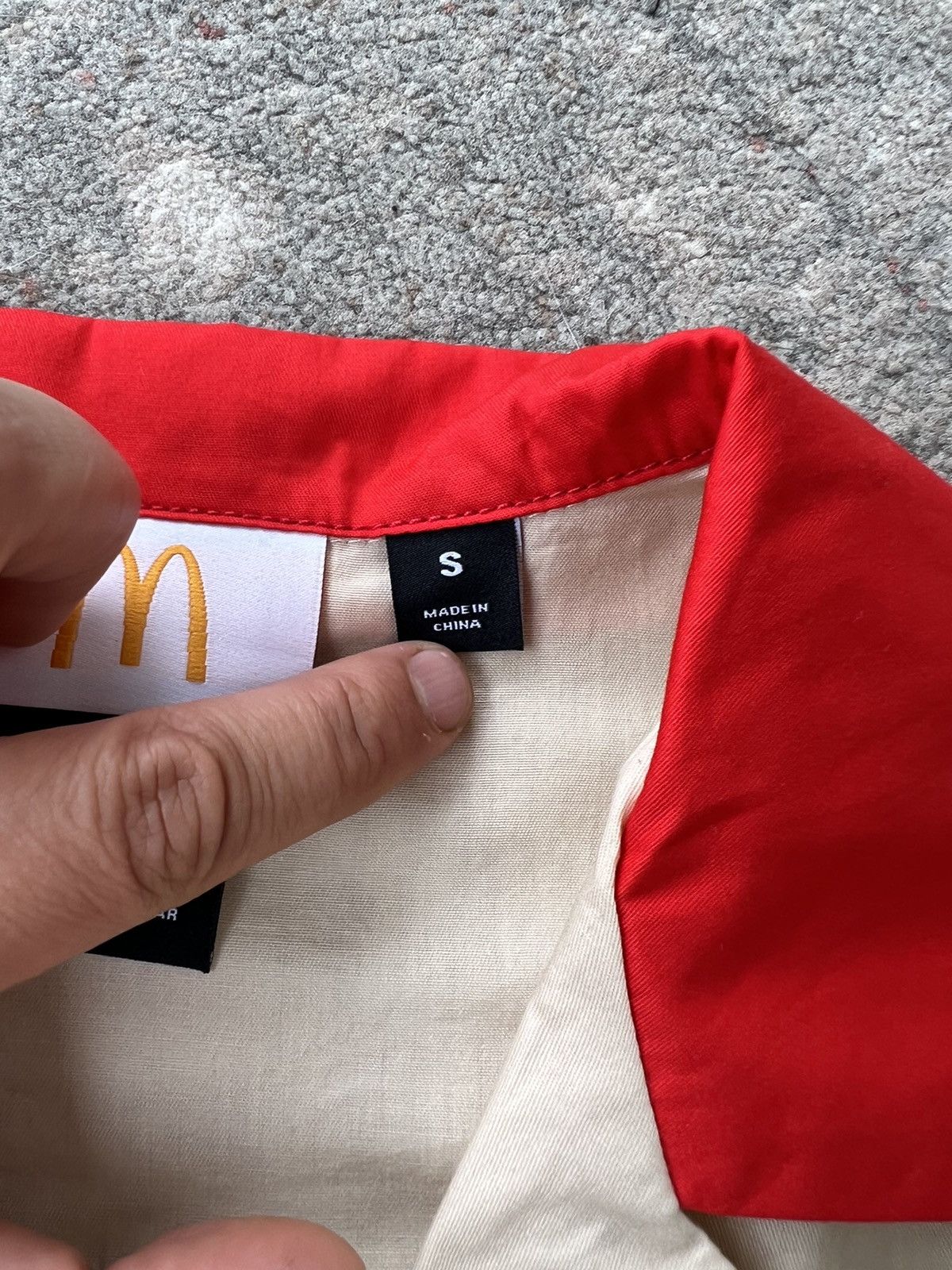 Snipes Snipes McDonald's Shirt Size US S / EU 44-46 / 1 - 6 Thumbnail