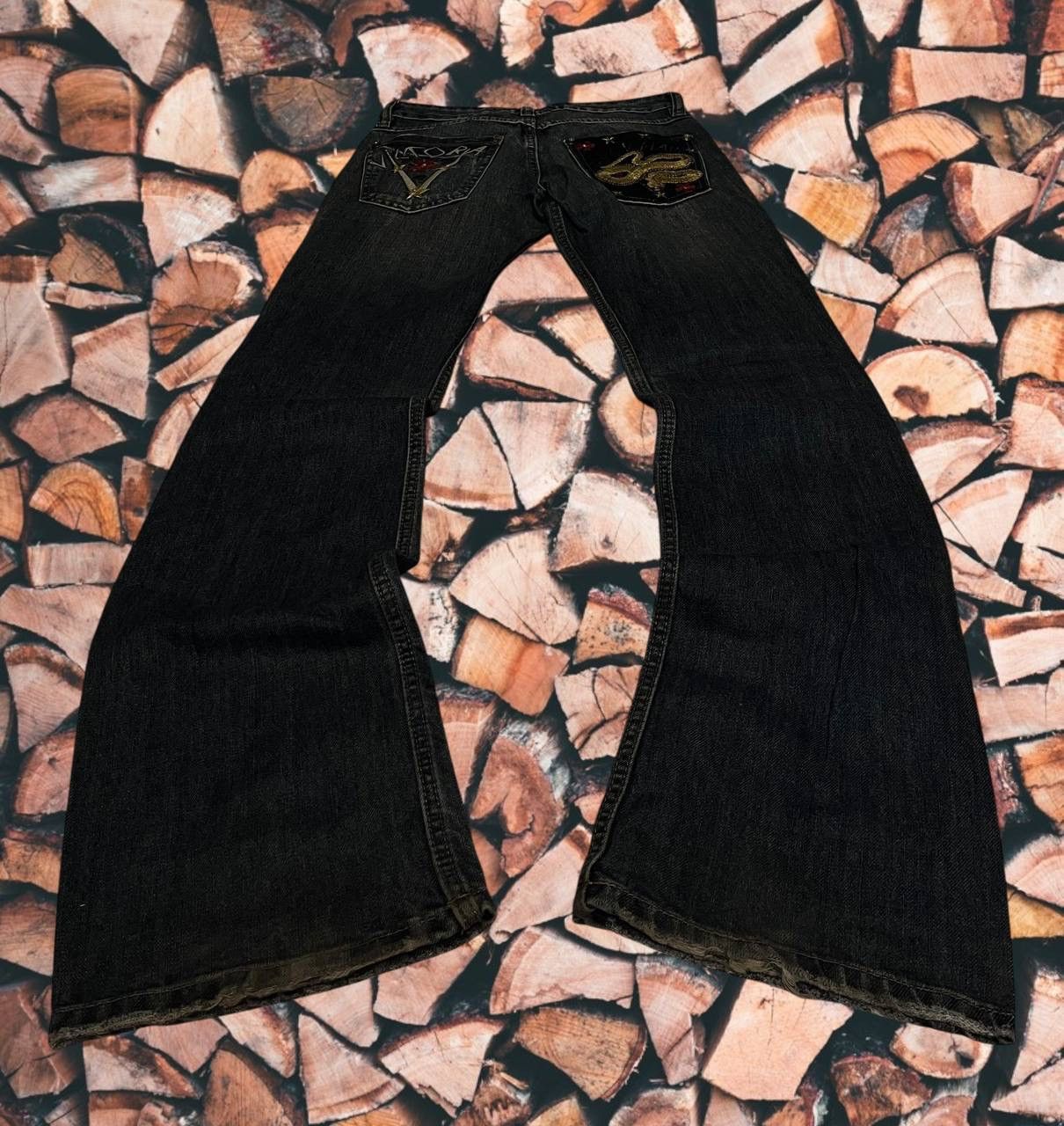 Japanese Brand × Vintage IfSixWasNine japanese Y2K Kapital style flared jeans Size US 30 / EU 46 - 6 Thumbnail
