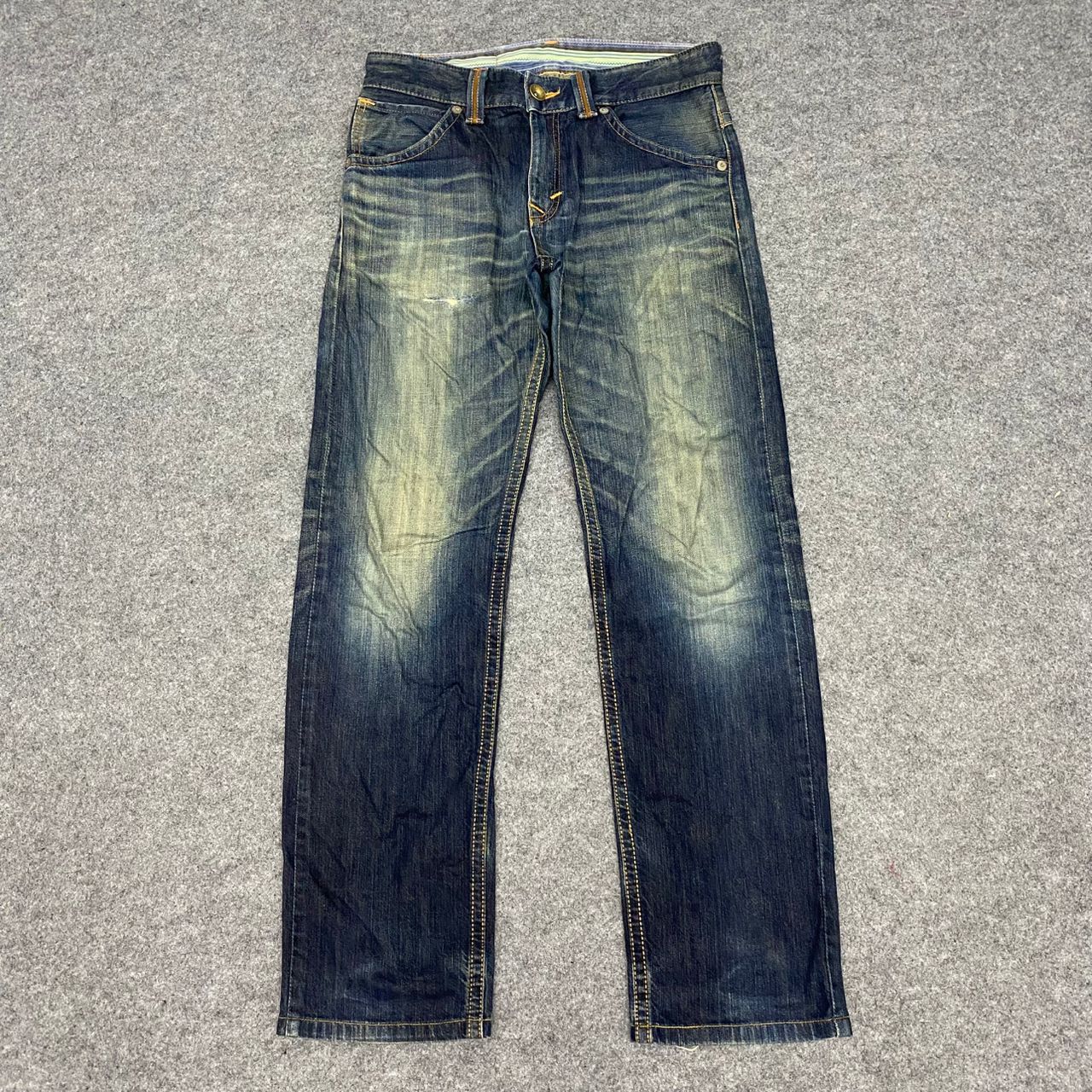 💥Vintage Edwin Exclusive Vintage Distressed Denim