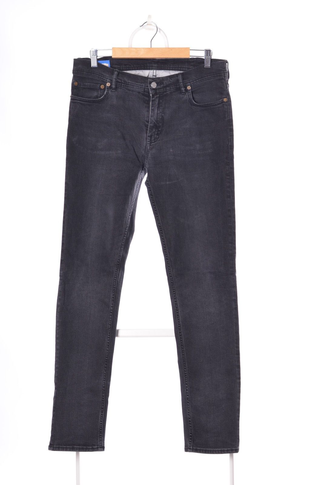 Acne Studios Acne Studios Bla Konst North Used Black Denim Size US 31 - 3 Thumbnail