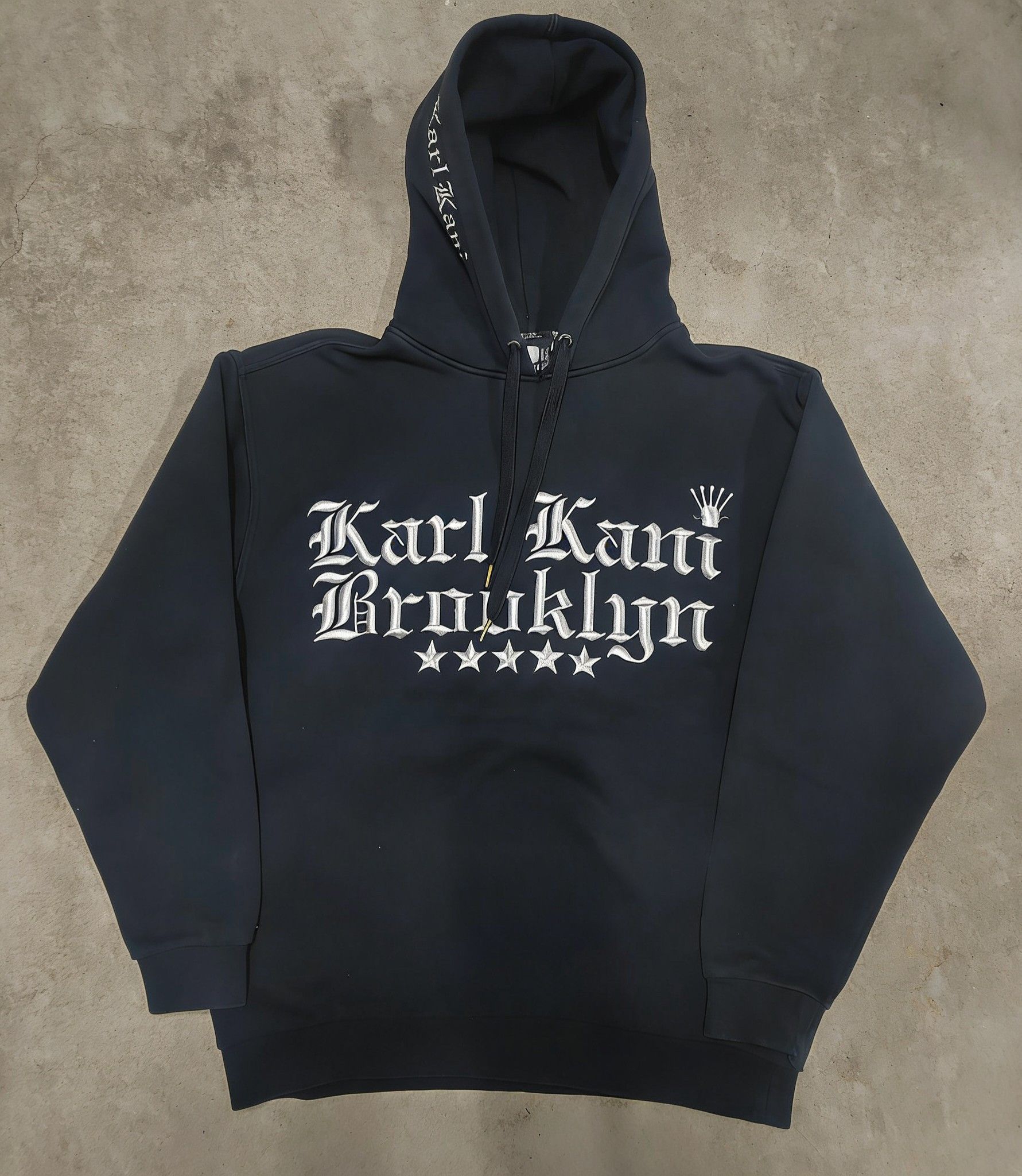 Karl Kani karl kani crown black logo hoodie Size US M / EU 48-50 / 2 - 1 Thumbnail