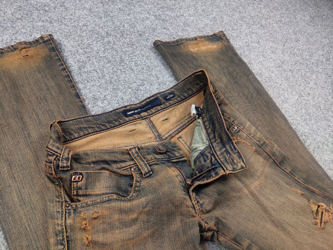Miss Sixty Miss Sixty ex love Y2K Bootcut LGB If Six Was Nine Jeans Size 26" / US 2 / IT 38 - 15 Thumbnail