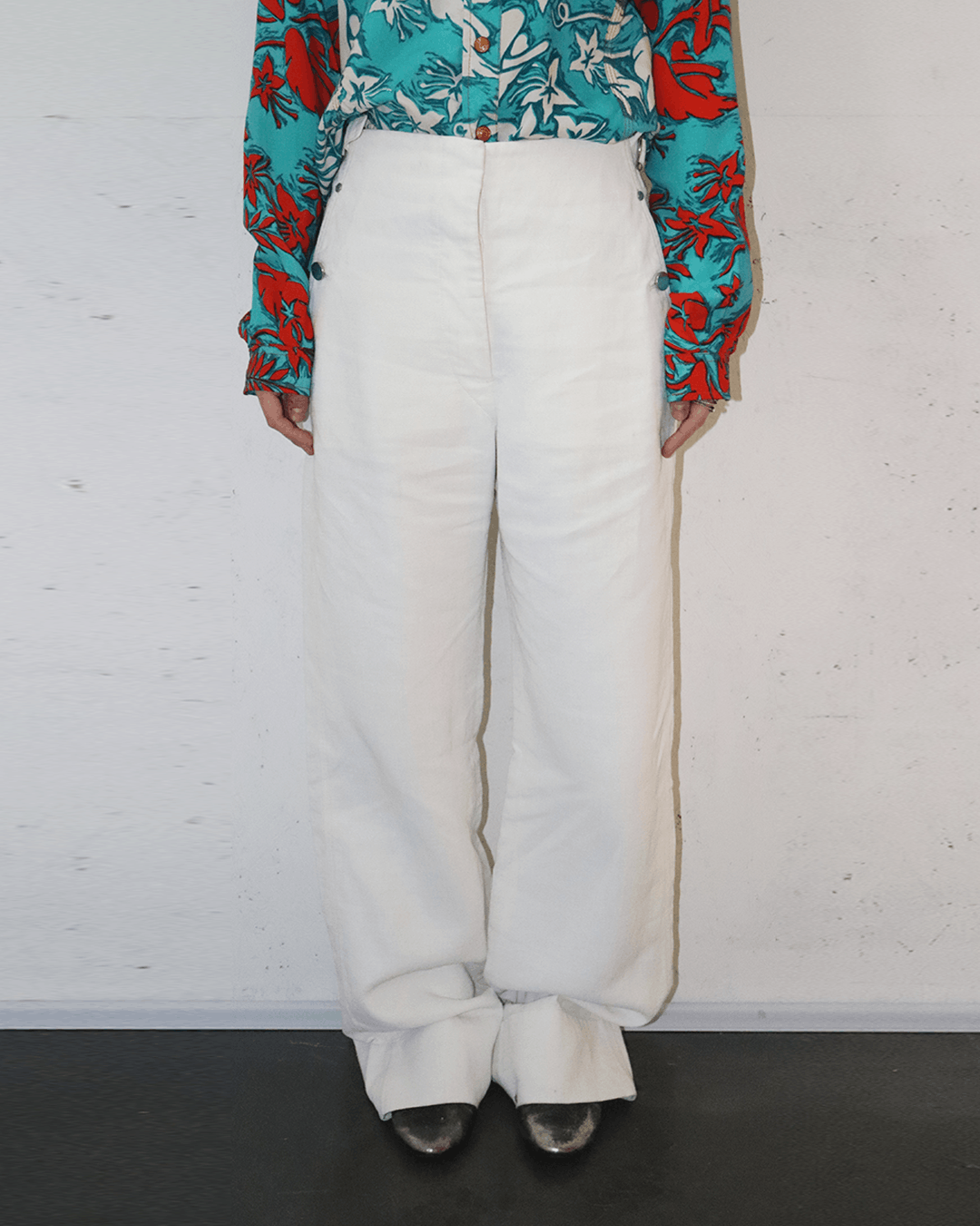 Lemaire Lemaire SS17 Side Cinch Linen Pants Size 26" / US 2 / IT 38 - 2 Thumbnail