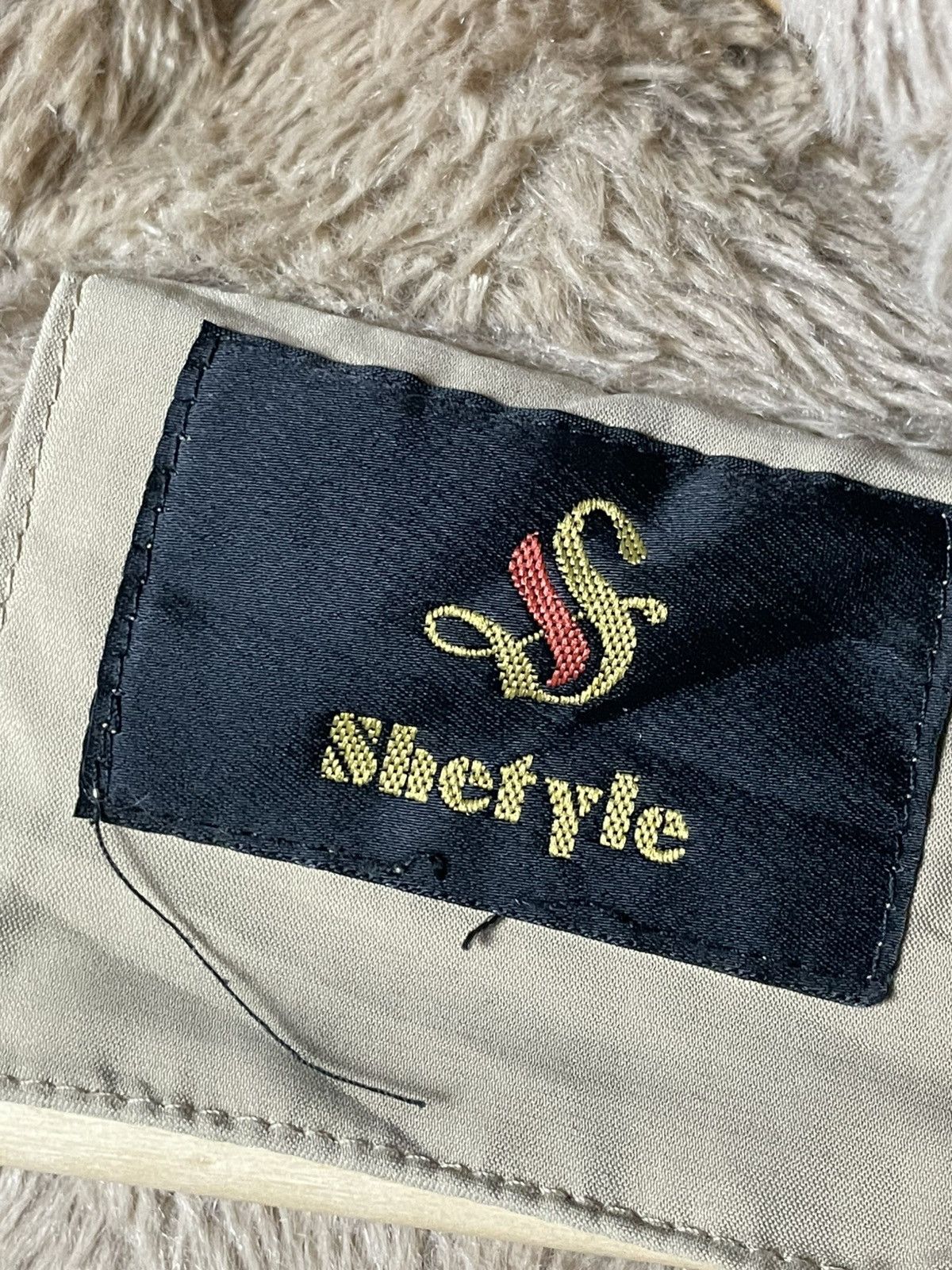 Japanese Brand × Other × Vintage SHETYLE Brand Winter Polyester Hooded Jacket (134) Size US S / EU 44-46 / 1 - 8 Thumbnail