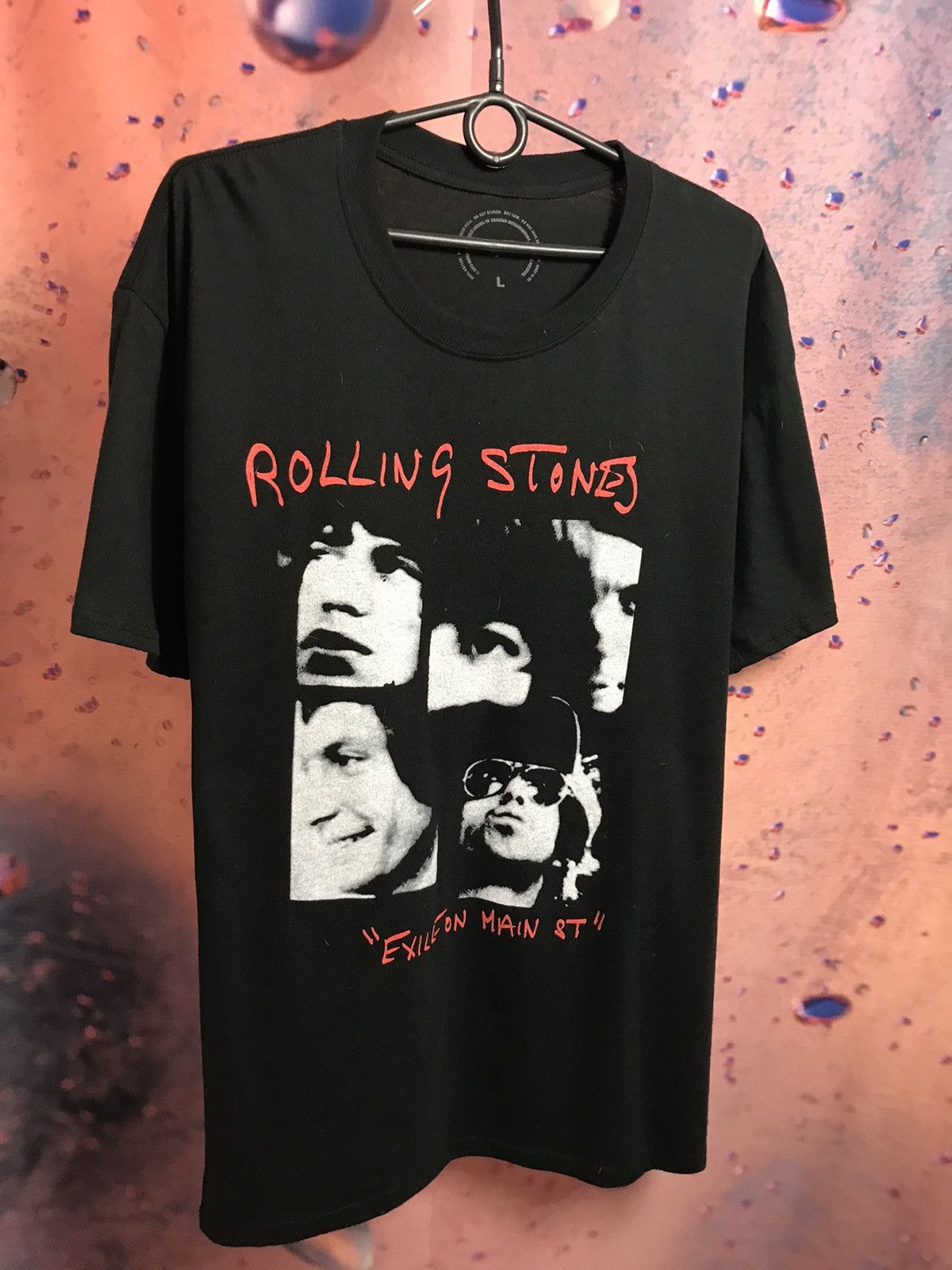 Band Tees × The Rolling Stones × Vintage Vintage The Rolling Stones band rock tee Size US L / EU 52-54 / 3 - 2 Thumbnail