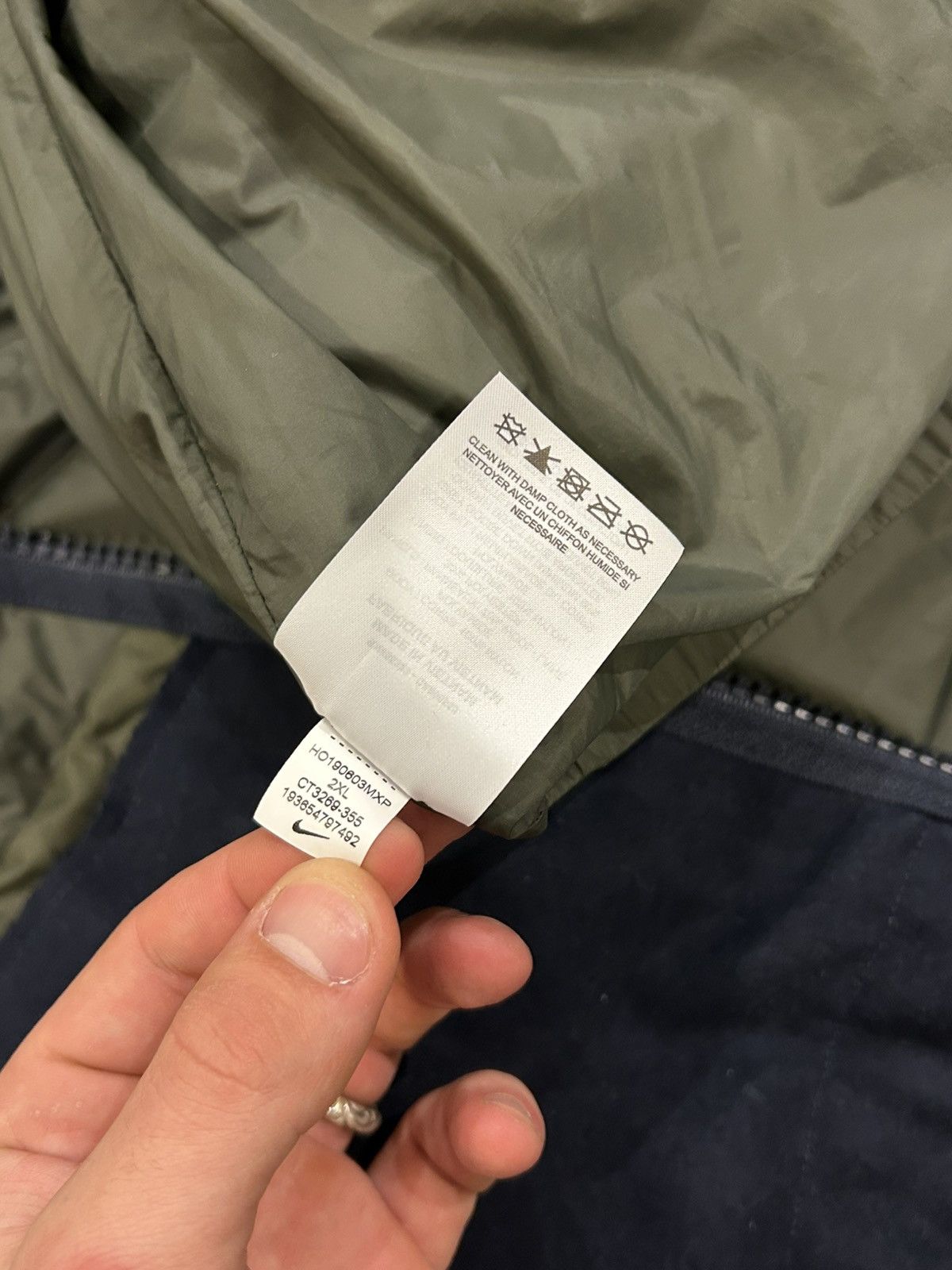 Nike × Sacai Nike X Sacai NRG Down Parka Size US XXL / EU 58 / 5 - 7 Thumbnail