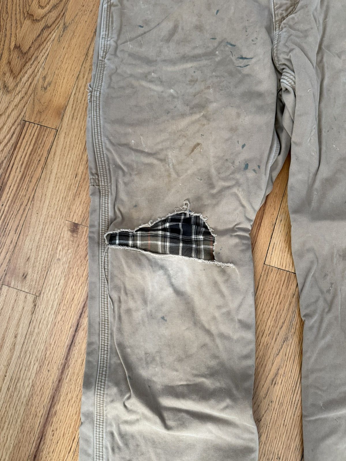 Carhartt Distressed carhartt jeans Size US 34 / EU 50 - 3 Thumbnail