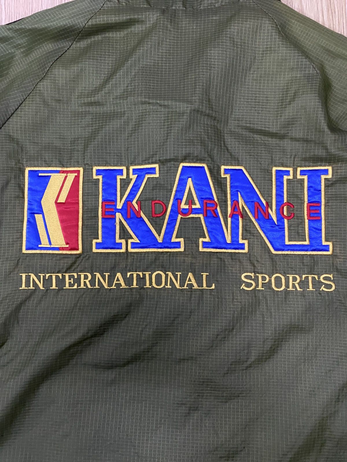 Karl Kani Karl Kani big logo light jacket Size US XL / EU 56 / 4 - 10 Thumbnail