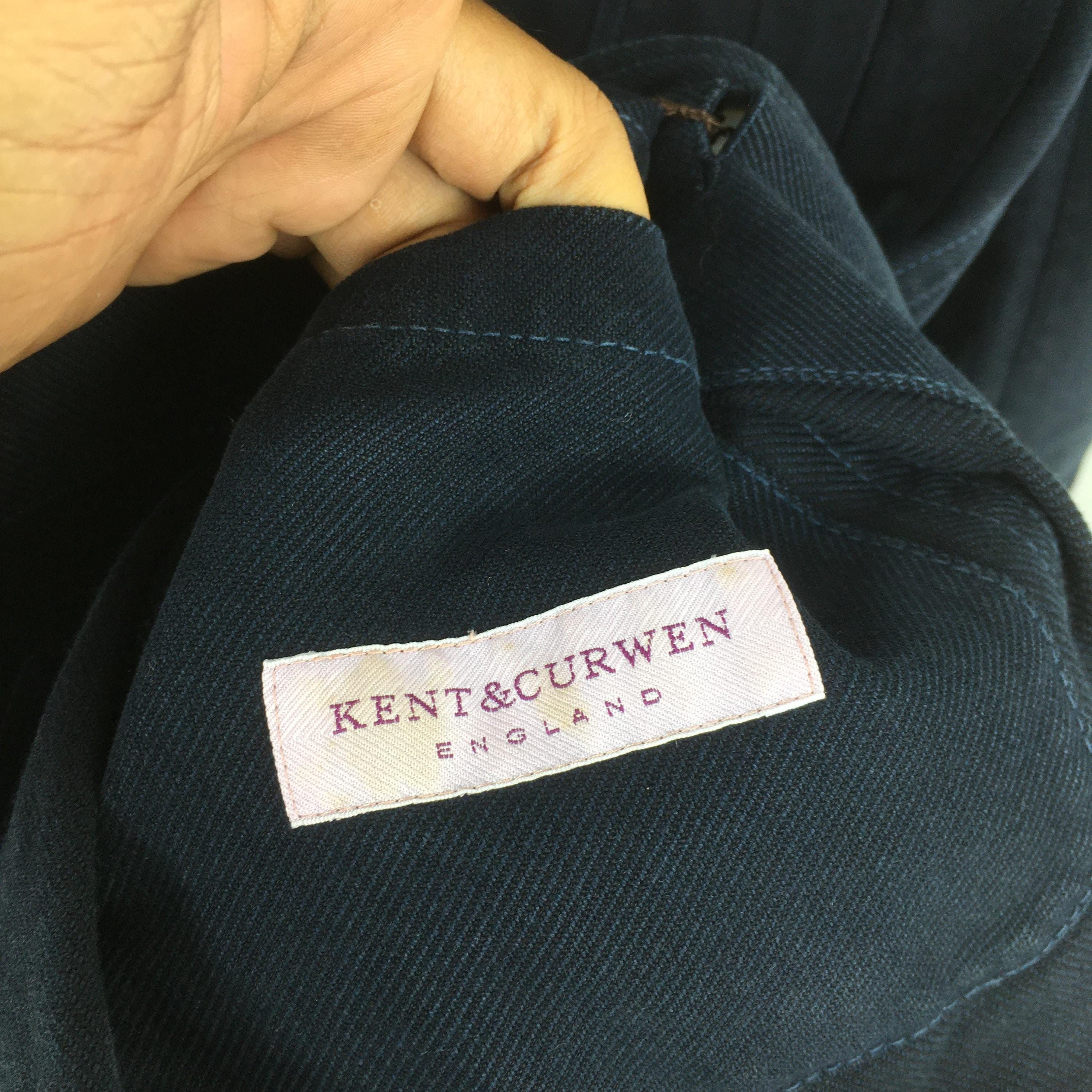 Vintage Vintage Kent Curwent England Cotton Twill Jacket Larg Size US L / EU 52-54 / 3 - 5 Thumbnail
