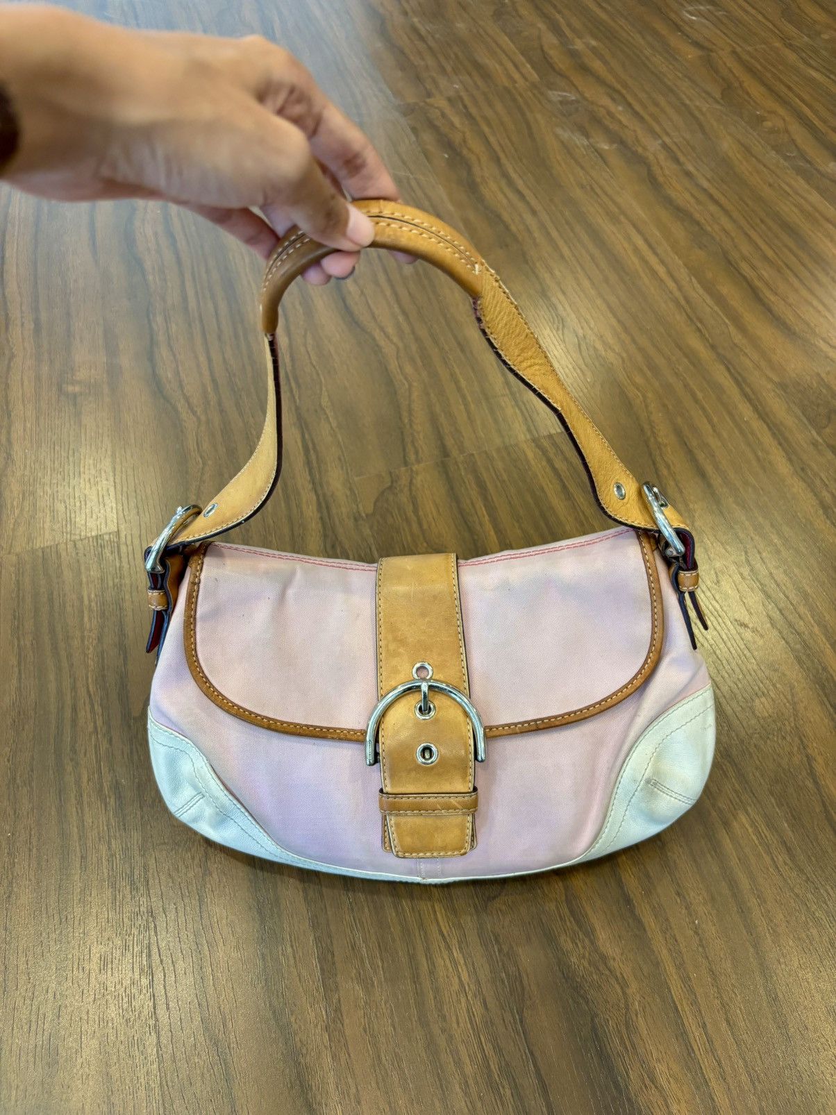 Coach Vintage Y2K Coach 6371 Signature East West Demi Signature