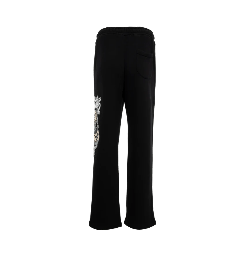 Off-White o1h1sh11224 Dragon Sweatpants in Black Size US 34 / EU 50 - 2 Thumbnail