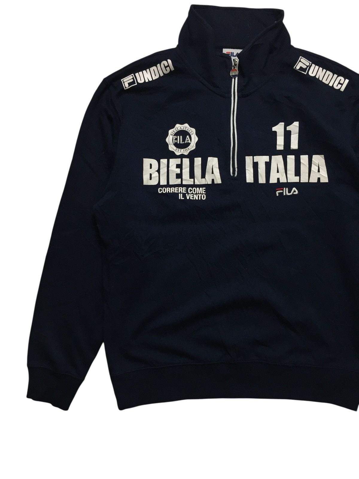 Fila Fila Half Zipper Sweat Size US M / EU 48-50 / 2 - 2 Thumbnail