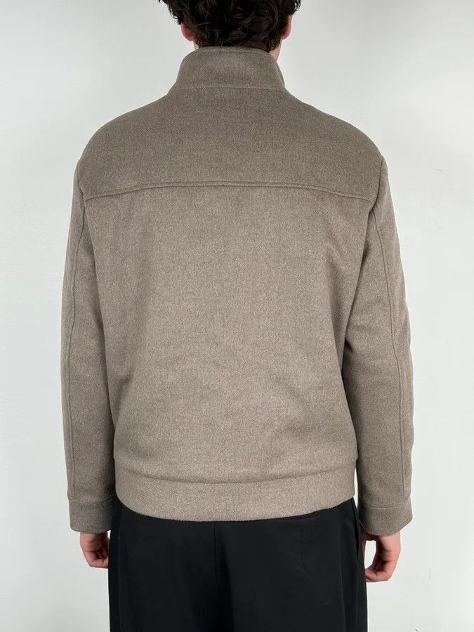 Emporio Armani AW2021 Emporio Armani Classy Beige Wool Jacket Size US M / EU 48-50 / 2 - 3 Thumbnail