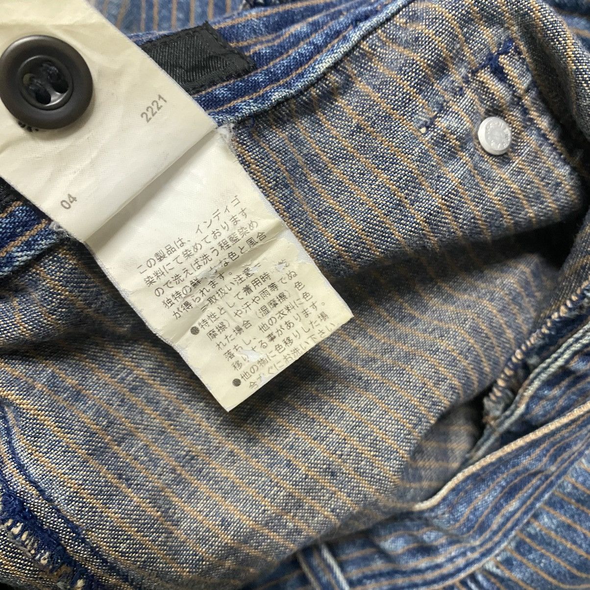 Comme Ca Ism × Japanese Brand COMME CA ISM Denim Hickory Flare Pants Size US 32 / EU 48 - 20 Thumbnail
