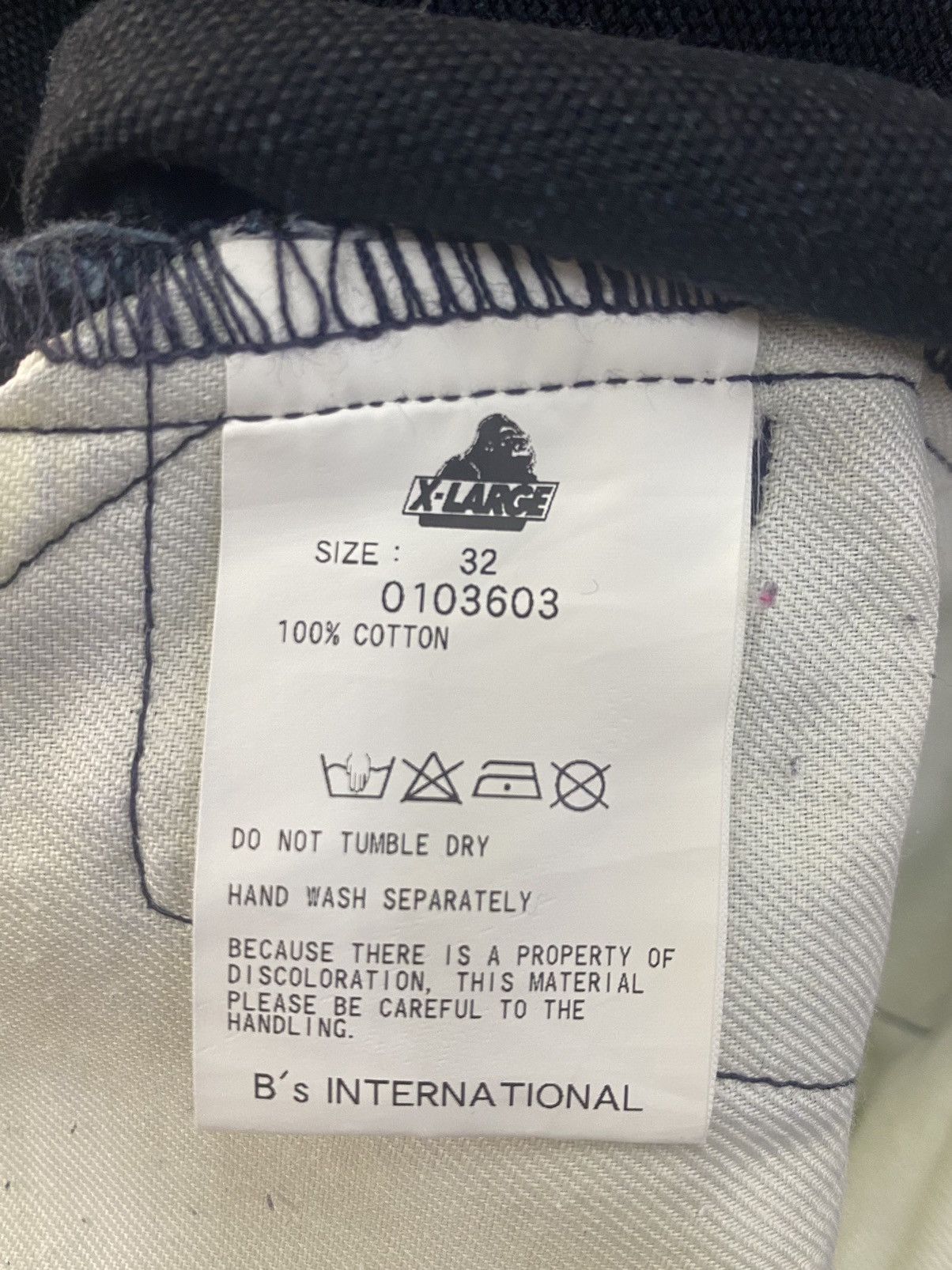 X-LARGE Rare X LARGE Cotton WIP W30” Size US 30 / EU 46 - 11 Thumbnail
