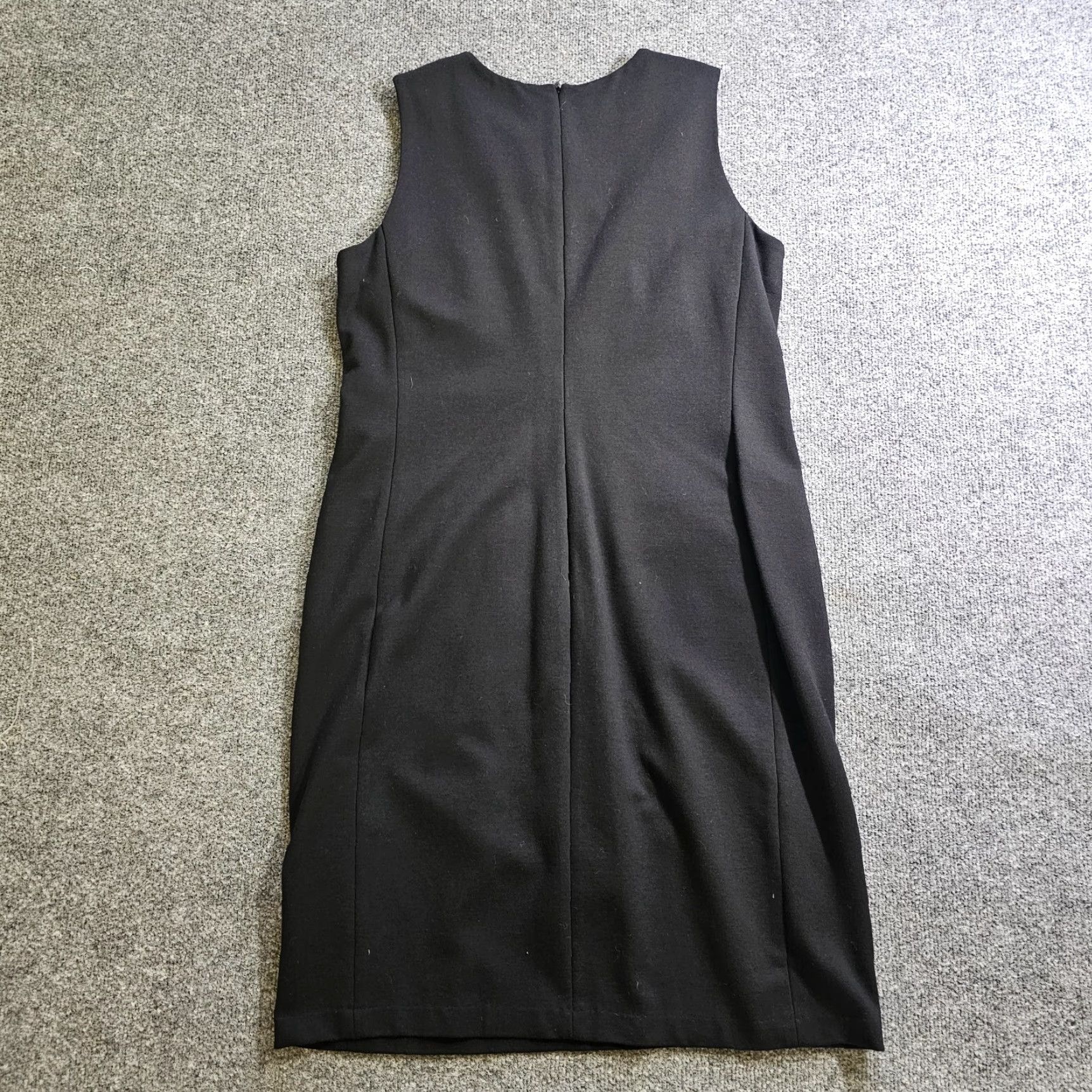 Talbots Talbots Dress Womens 14 Black Sheath Pencil Sleeveless Pockets Casual Career Size XL / US 12-14 / IT 48-50 - 7 Thumbnail