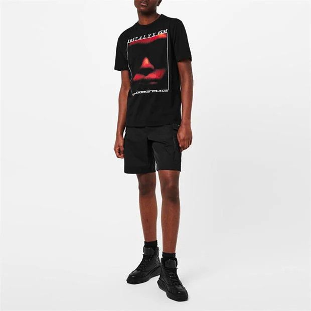 1017 ALYX 9SM o1g2r1mq0824 Icon Face T-Shirts in Black Size US S / EU 44-46 / 1 - 4 Thumbnail