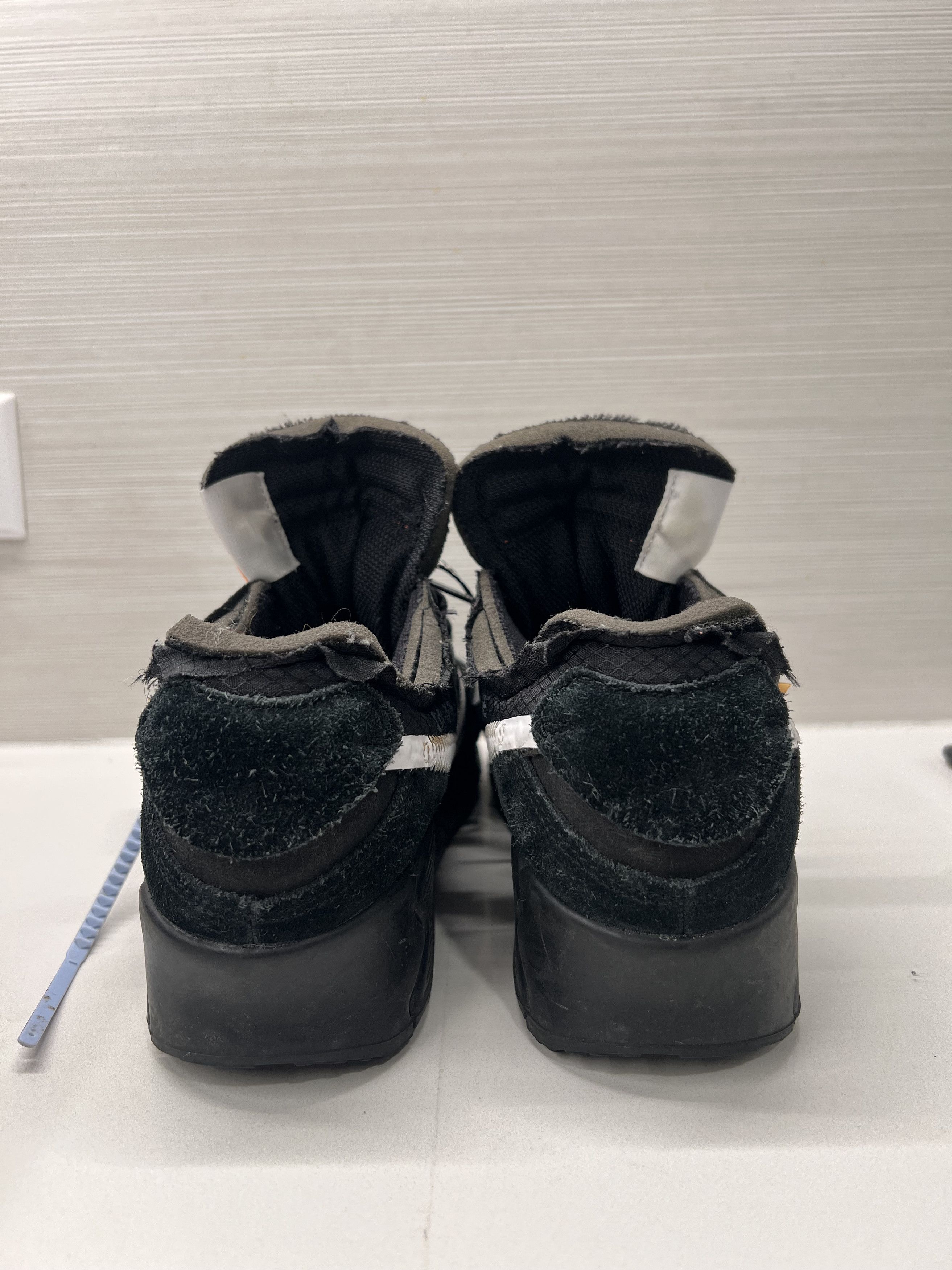 Nike × Off-White Nike Air Max 90 Off-White Black 8 Size US 8 / EU 41 - 1 Thumbnail