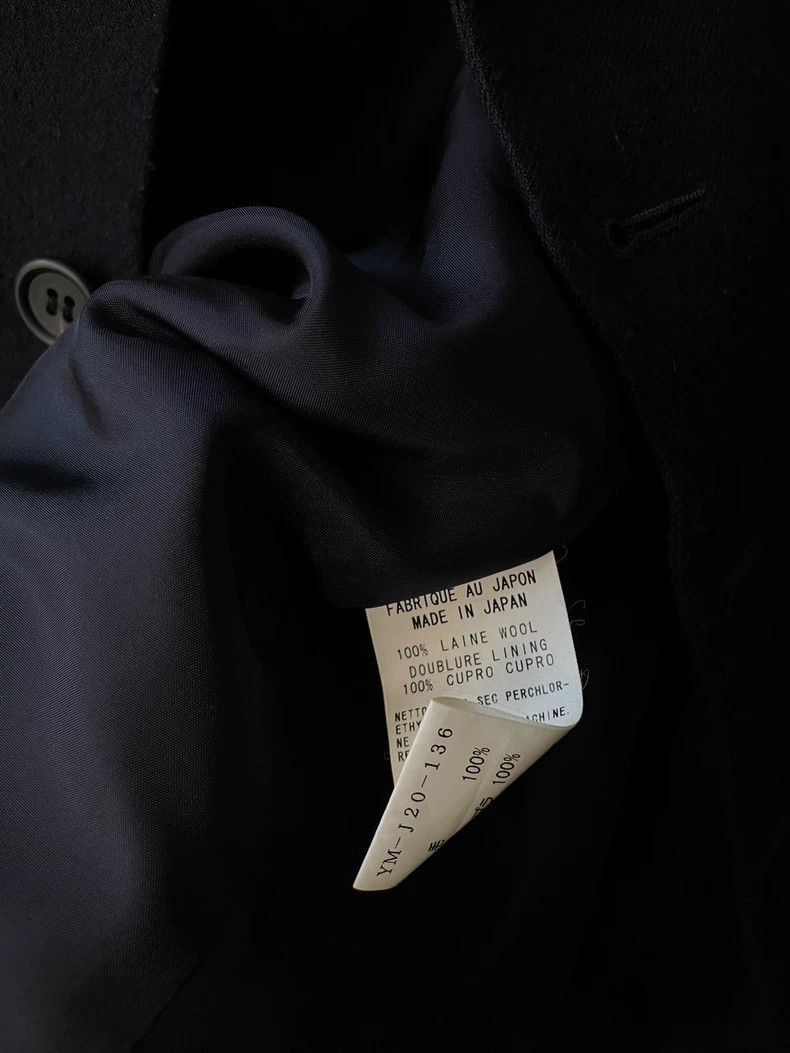 Yohji Yamamoto yohji Yamamoto size 2 Black wool jacket Size M / US 6-8 / IT 42-44 - 7 Thumbnail