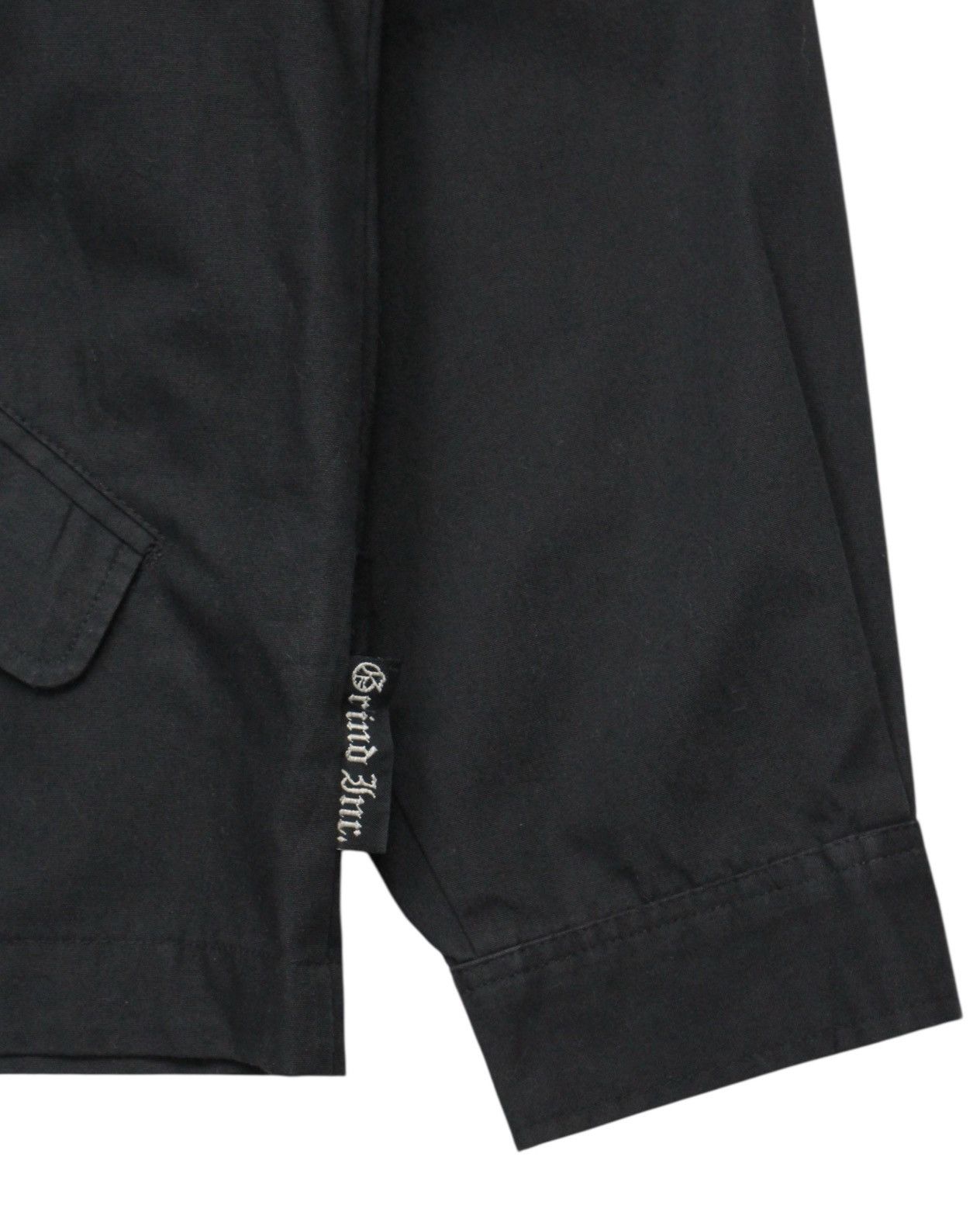 Vintage 2000S GRIND INC JAPAN VINTAGE BLACK WORK ZIP JACKET Size US L / EU 52-54 / 3 - 5 Thumbnail