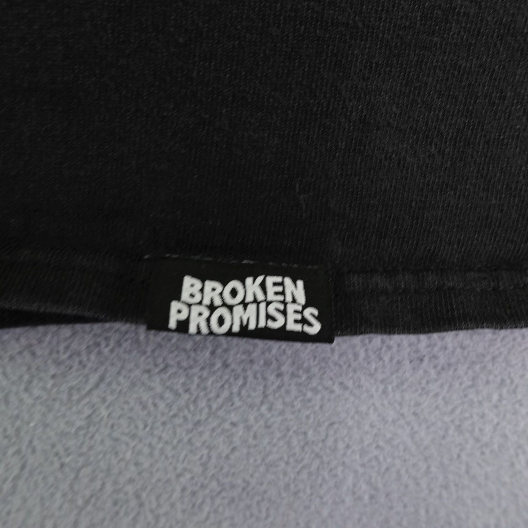 Broken Promises Co. Broken Promises Shirt Mens Large Black Forever Means Nothing Short Sleeve Tee Size US L / EU 52-54 / 3 - 4 Thumbnail