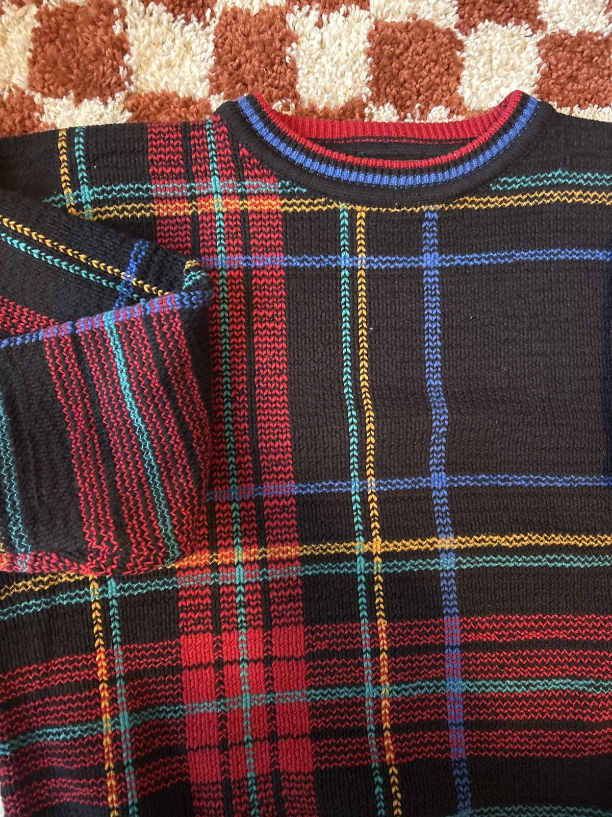 Vintage Vintage Knit Sweater Size US L / EU 52-54 / 3 - 3 Thumbnail