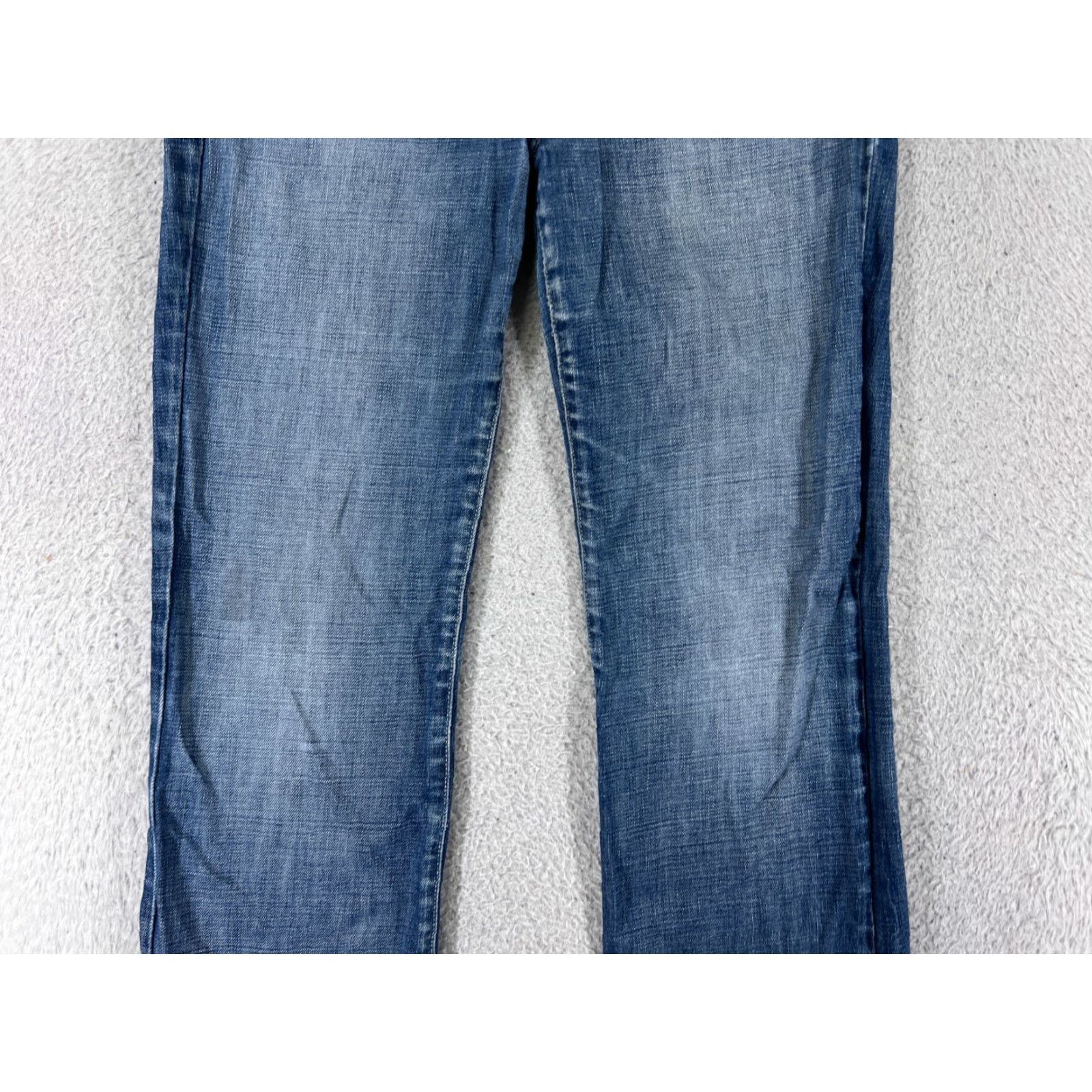 Vintage Joe's Jeans Womens Jeans 28 Blue Denim Low Rise Regular 5-Pocket Distressed Cotton Blend Size 28" / US 6 / IT 42 - 6 Thumbnail
