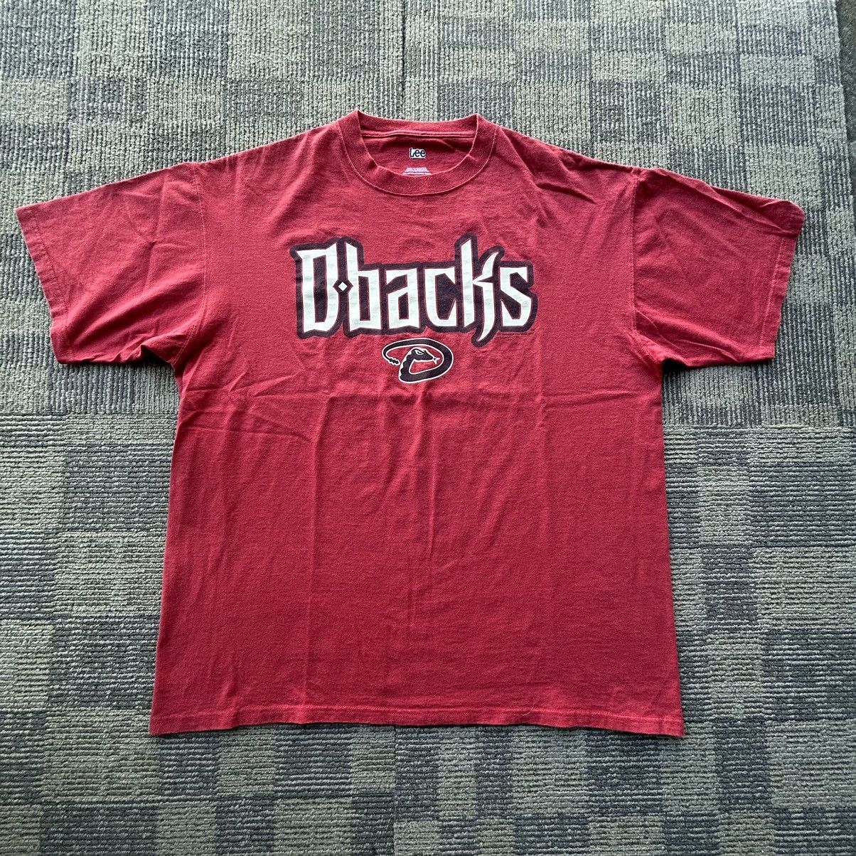 Lee Arizona Diamondbacks Lee Sport Spell-Out T-shirt Size US XL / EU 56 / 4 - 1 Thumbnail