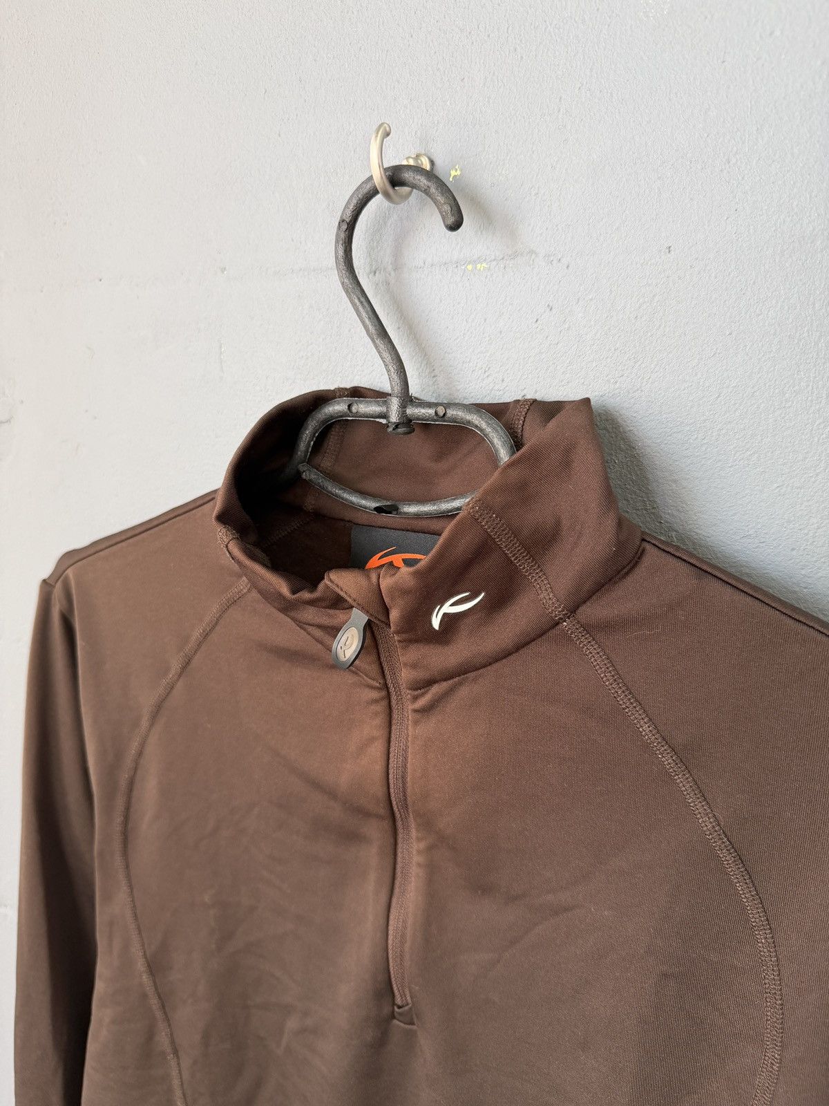 KJUS Vintage Kjus Half Zip Shirt Long Sleeve Outdoor Size US M / EU 48-50 / 2 - 2 Thumbnail