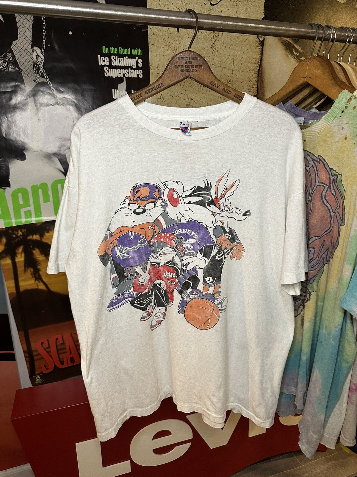 Vintage Nba Looney Tunes Shirt | Grailed