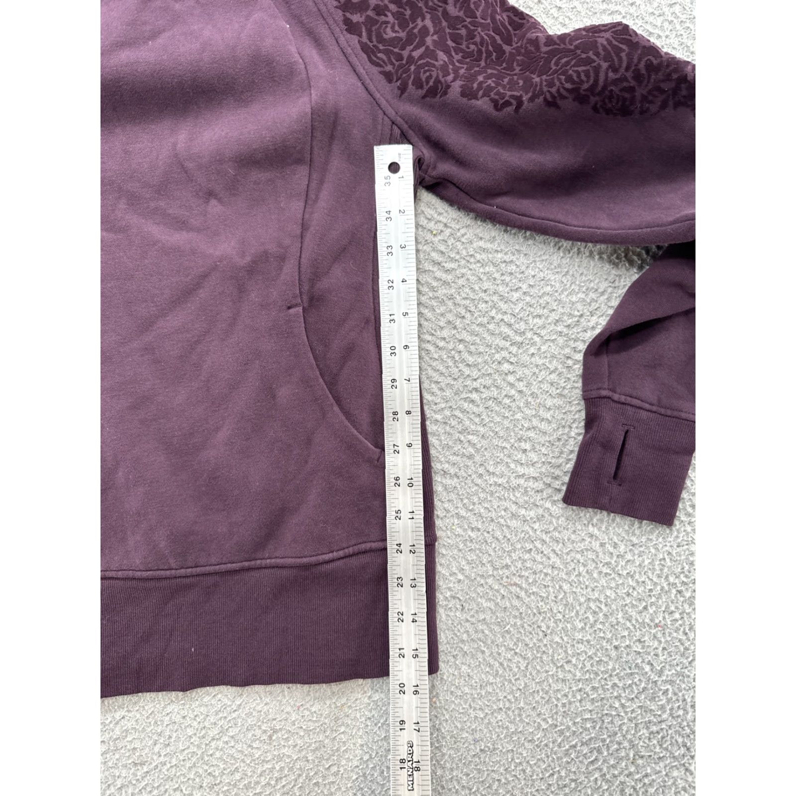 Lululemon Lululemon Floral Flock Pullover Women's Size 6 Long Sleeve 1/4 Zip Fleece Size M / US 6-8 / IT 42-44 - 6 Thumbnail