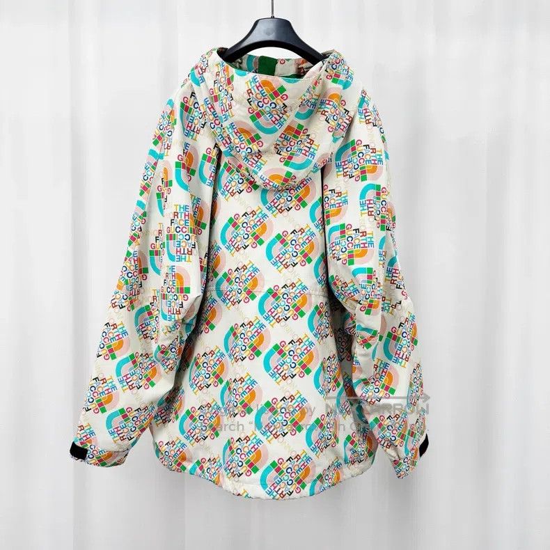 Gucci Gucci Co-branded full-print half-zipper jacket Size US M / EU 48-50 / 2 - 2 Thumbnail