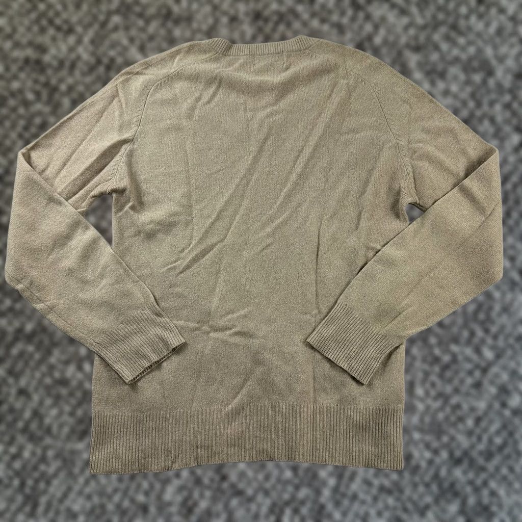 Vintage Vintage Racquet Club Cashmere Sweater Men Large Brown V Neck Size US L / EU 52-54 / 3 - 1 Thumbnail