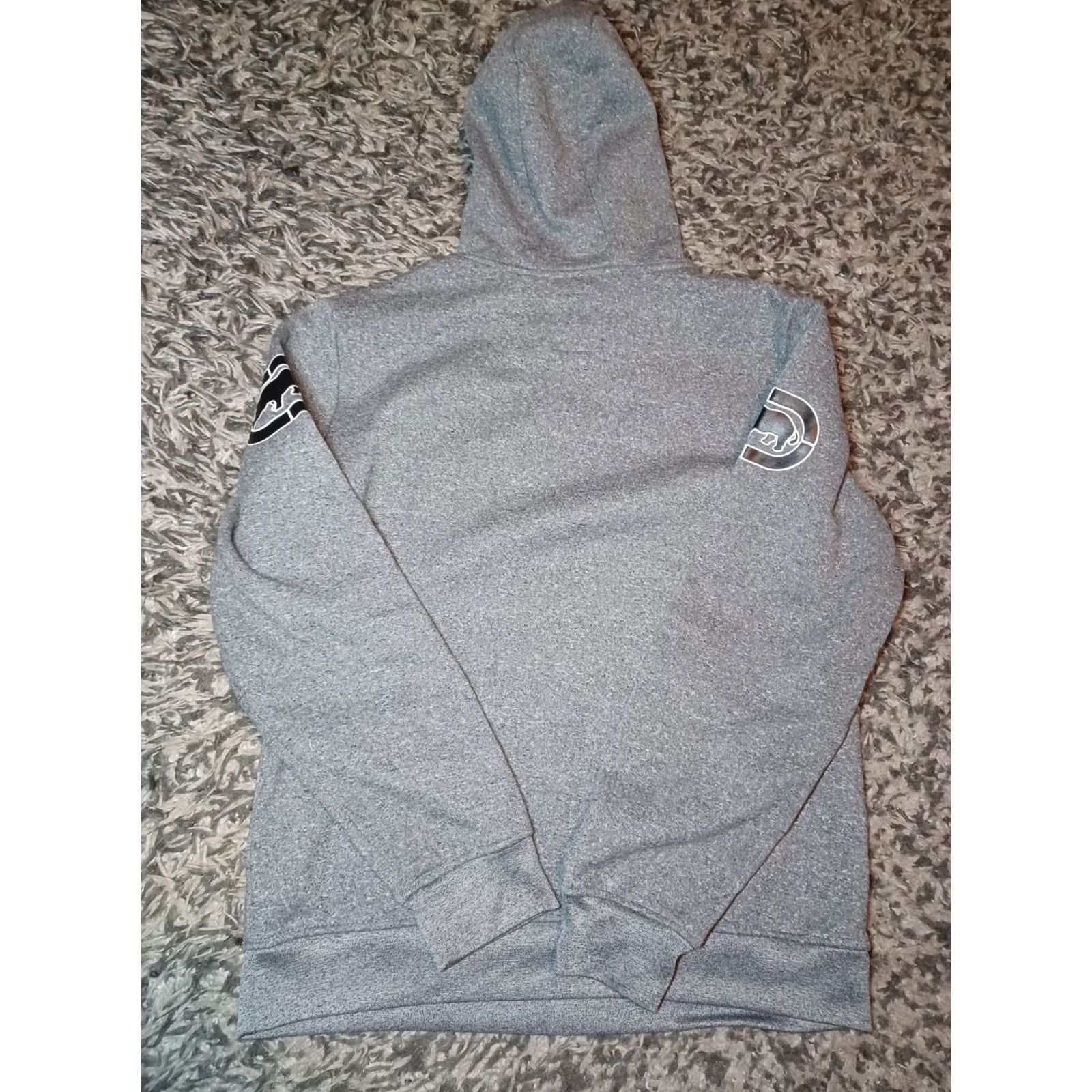 Vintage VINTAGE Ecko Unltd Rhino Skate Grunge Hoodie Size S Gray Pullover Hoodie Mens Size US S / EU 44-46 / 1 - 6 Thumbnail