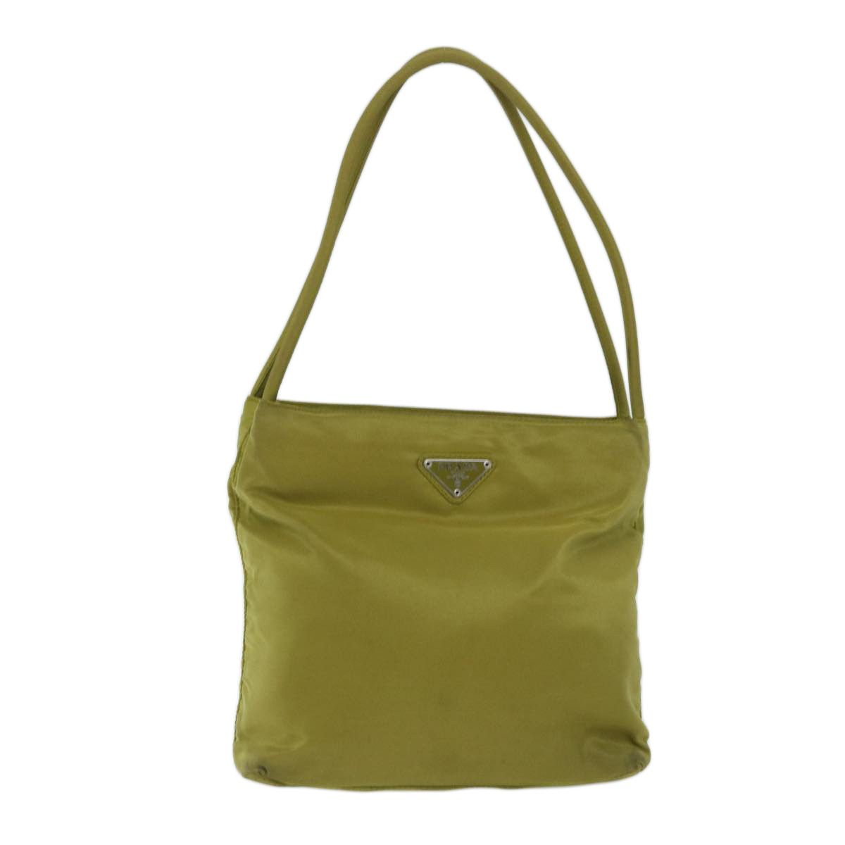 Tessuto Khaki Synthetic Shoulder Bag (Pre-Owned)