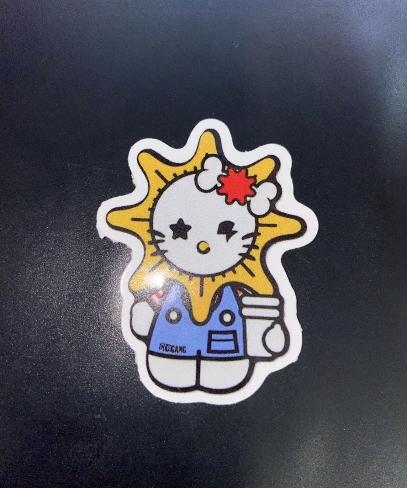 Glo Gang (3) Hello Kitty x Chief Keef Glo Gang Decal Stickers 2* inc Size ONE SIZE - 2 Thumbnail