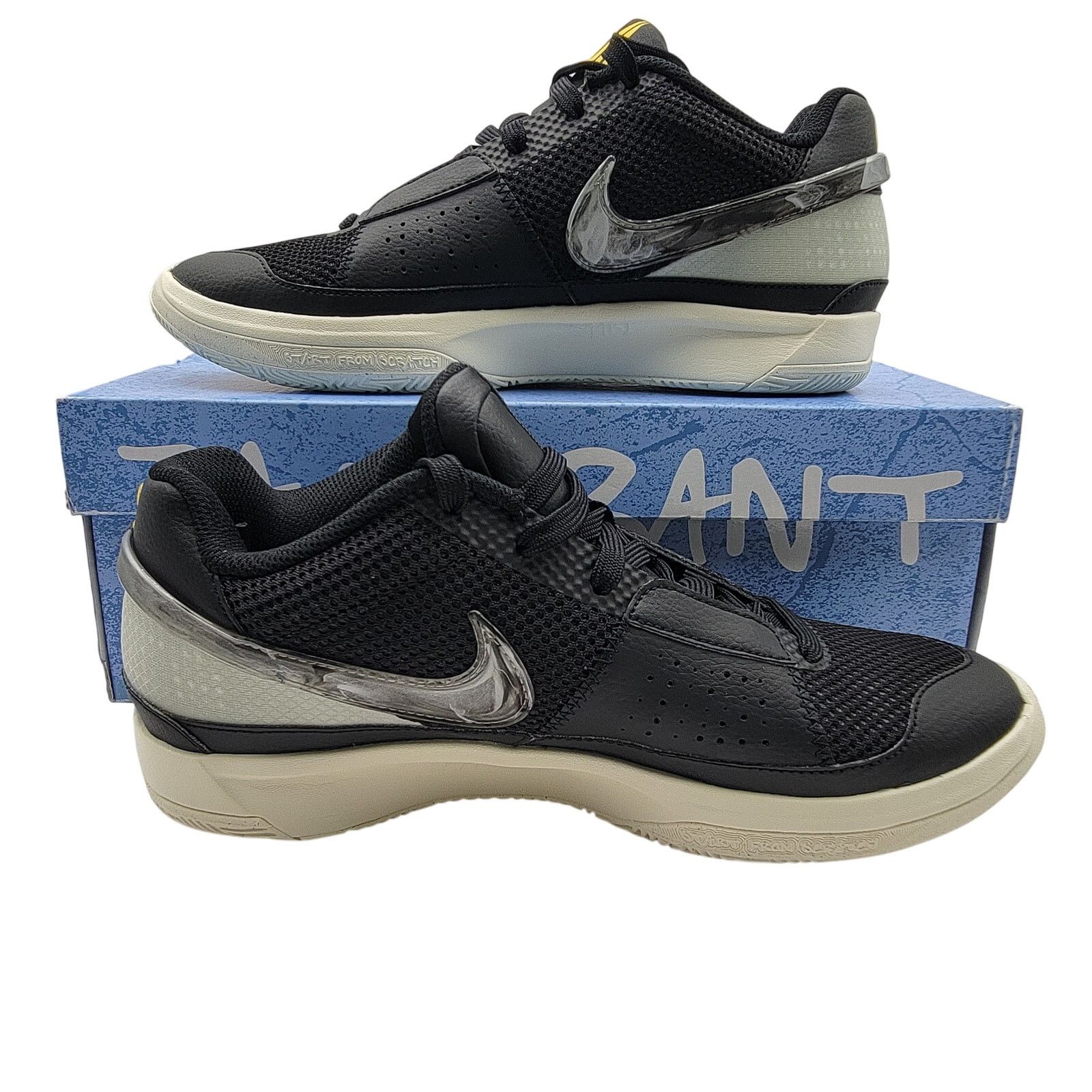 Nike Nike Ja 1 'Ain't Ducking No Smoke' Black - Men's Size 8.5 Size US 8.5 / EU 41-42 - 2 Thumbnail